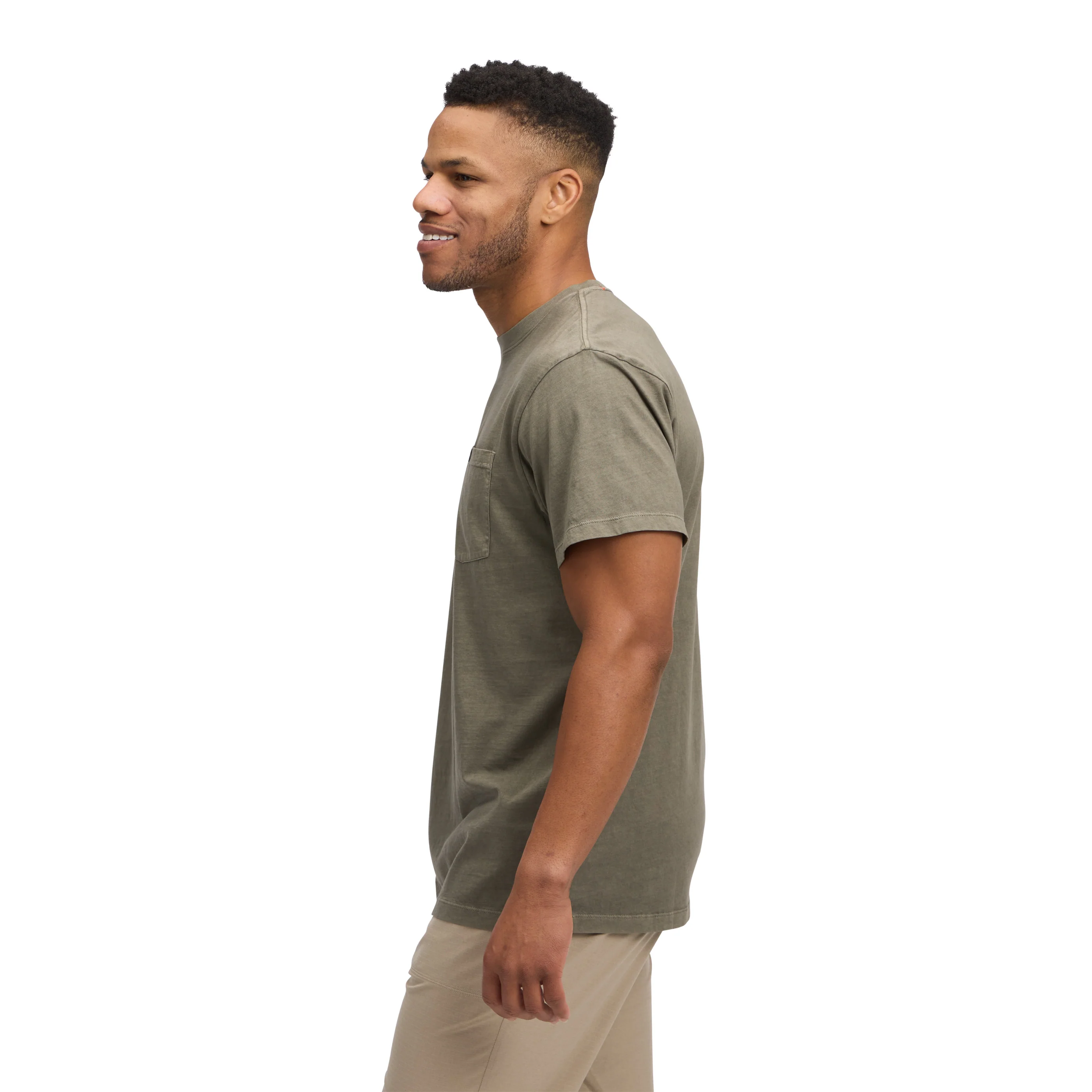 Men's Diamond Patch Short Sleeve Pocket Tee - Image 11