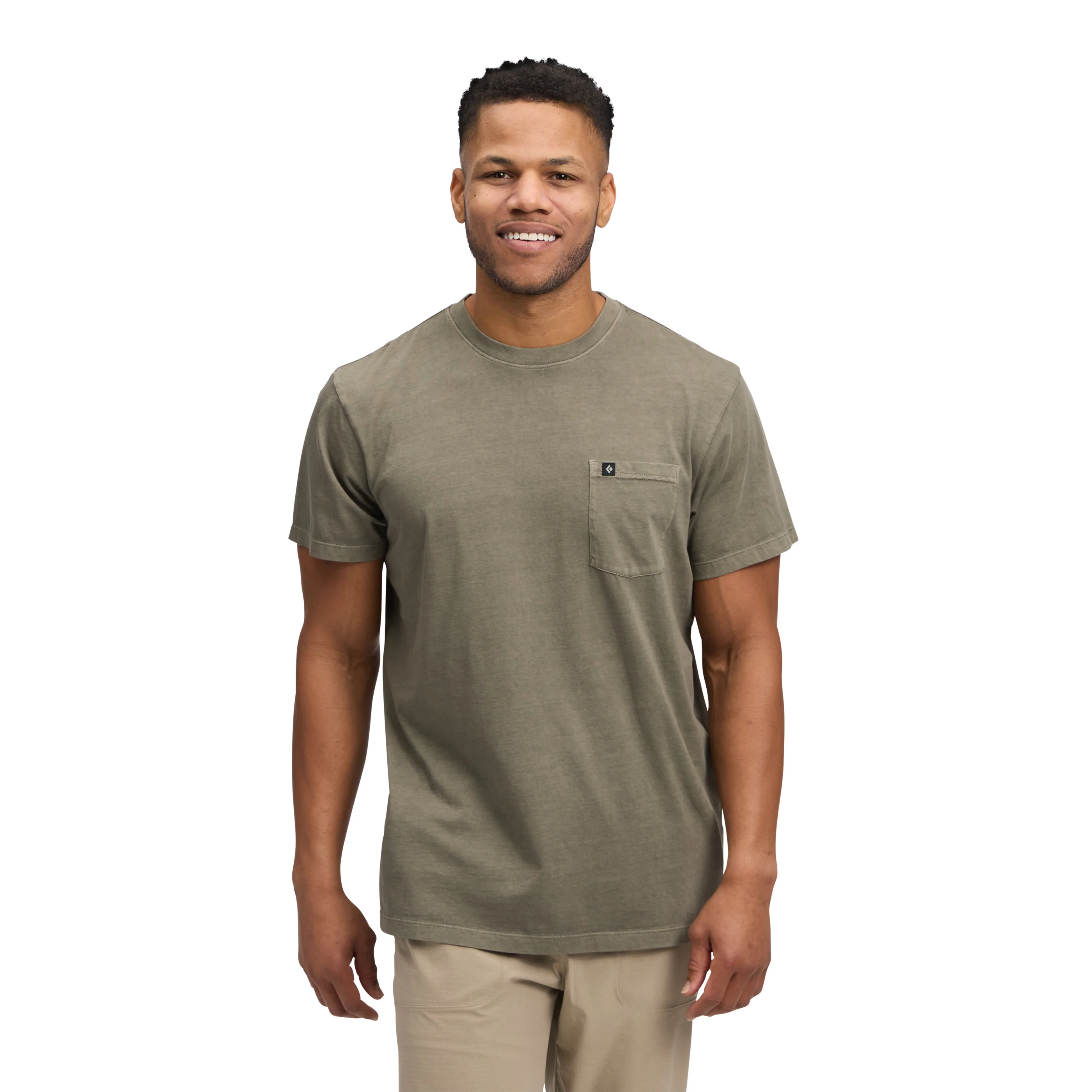 Men's Diamond Patch Short Sleeve Pocket Tee - Image 2