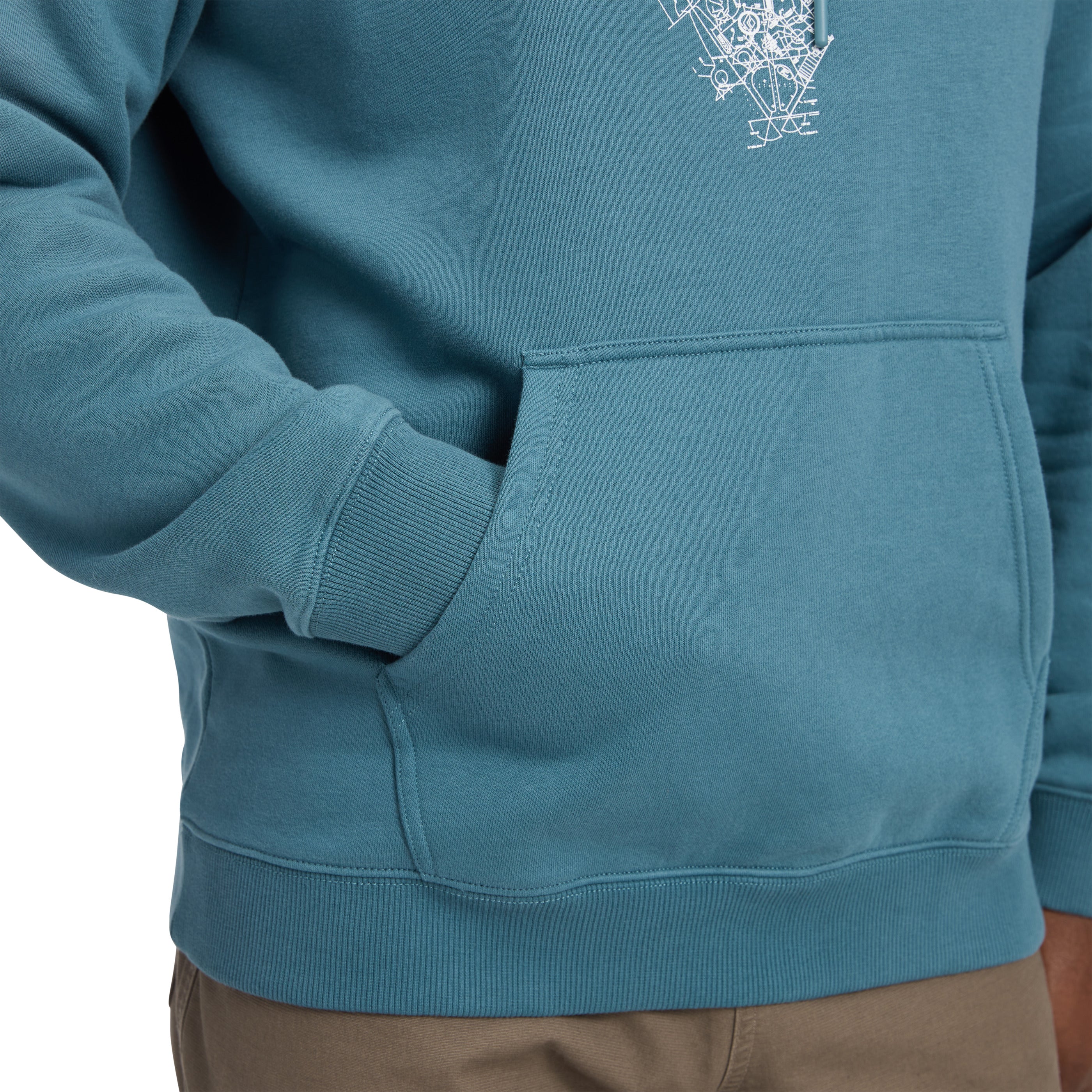 Men's Engineered Diamond Pullover Hoody - Image 16