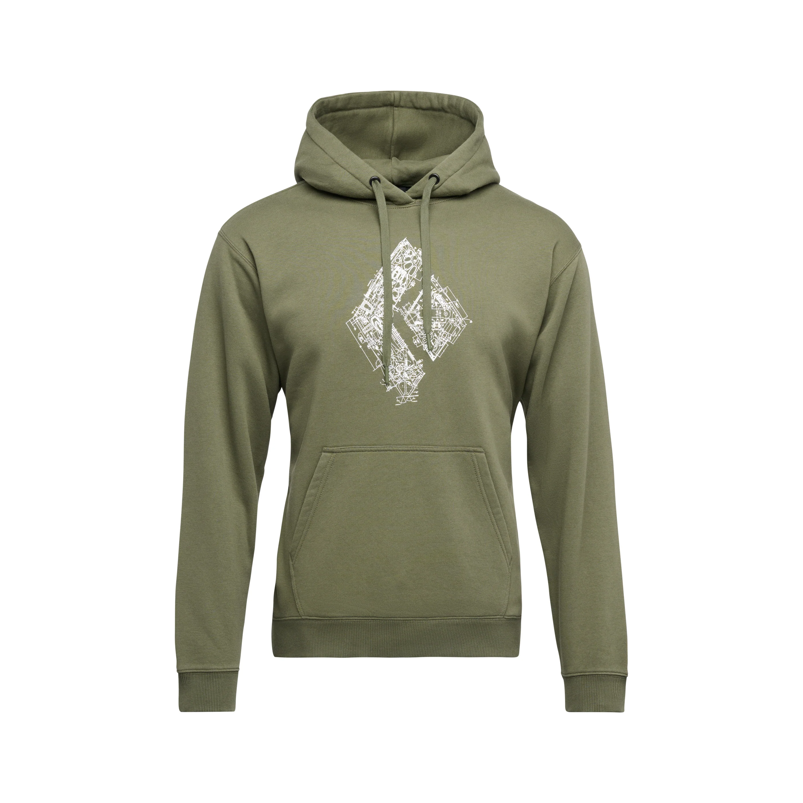 Men's Engineered Diamond Pullover Hoody - Image 18