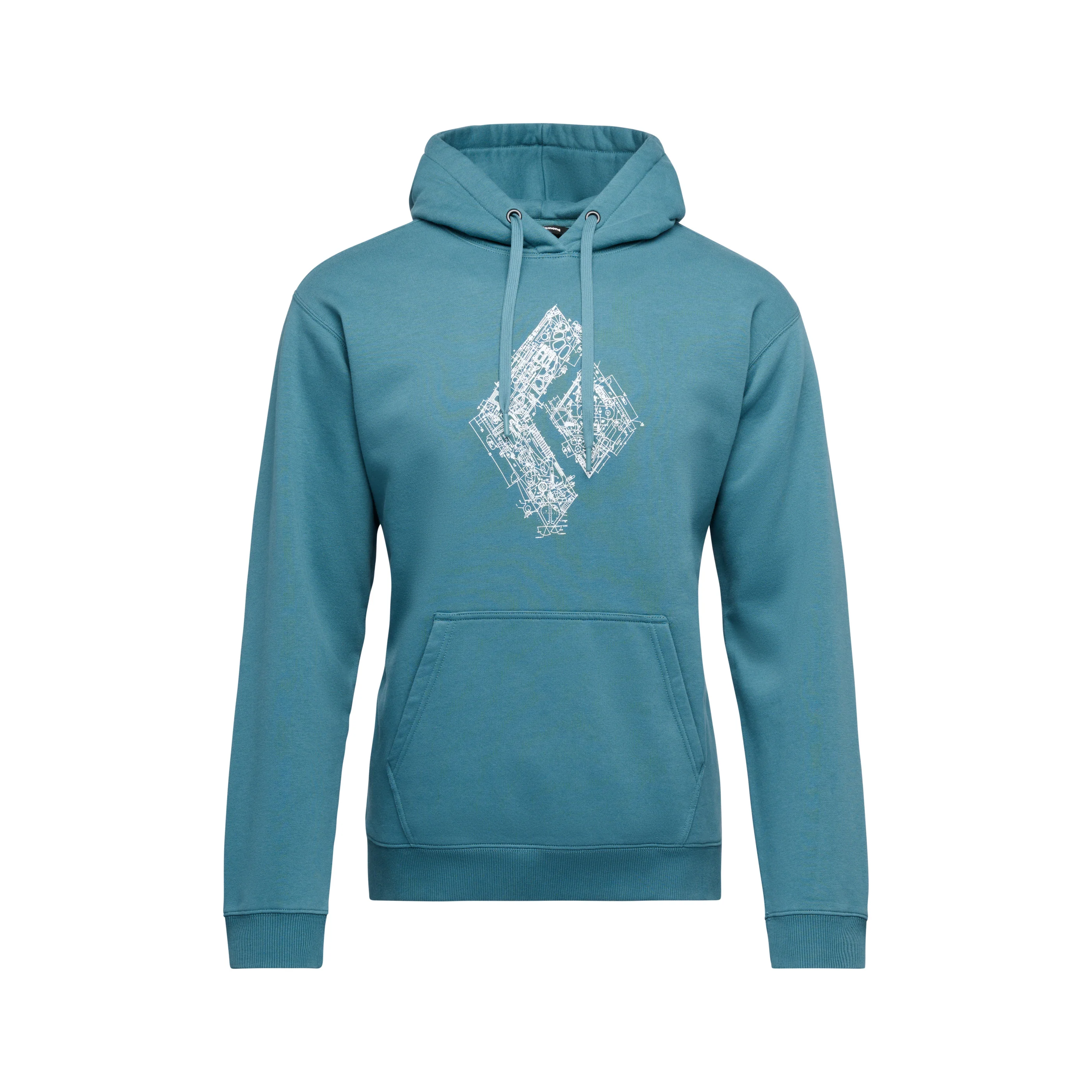 Men's Engineered Diamond Pullover Hoody - Image 19