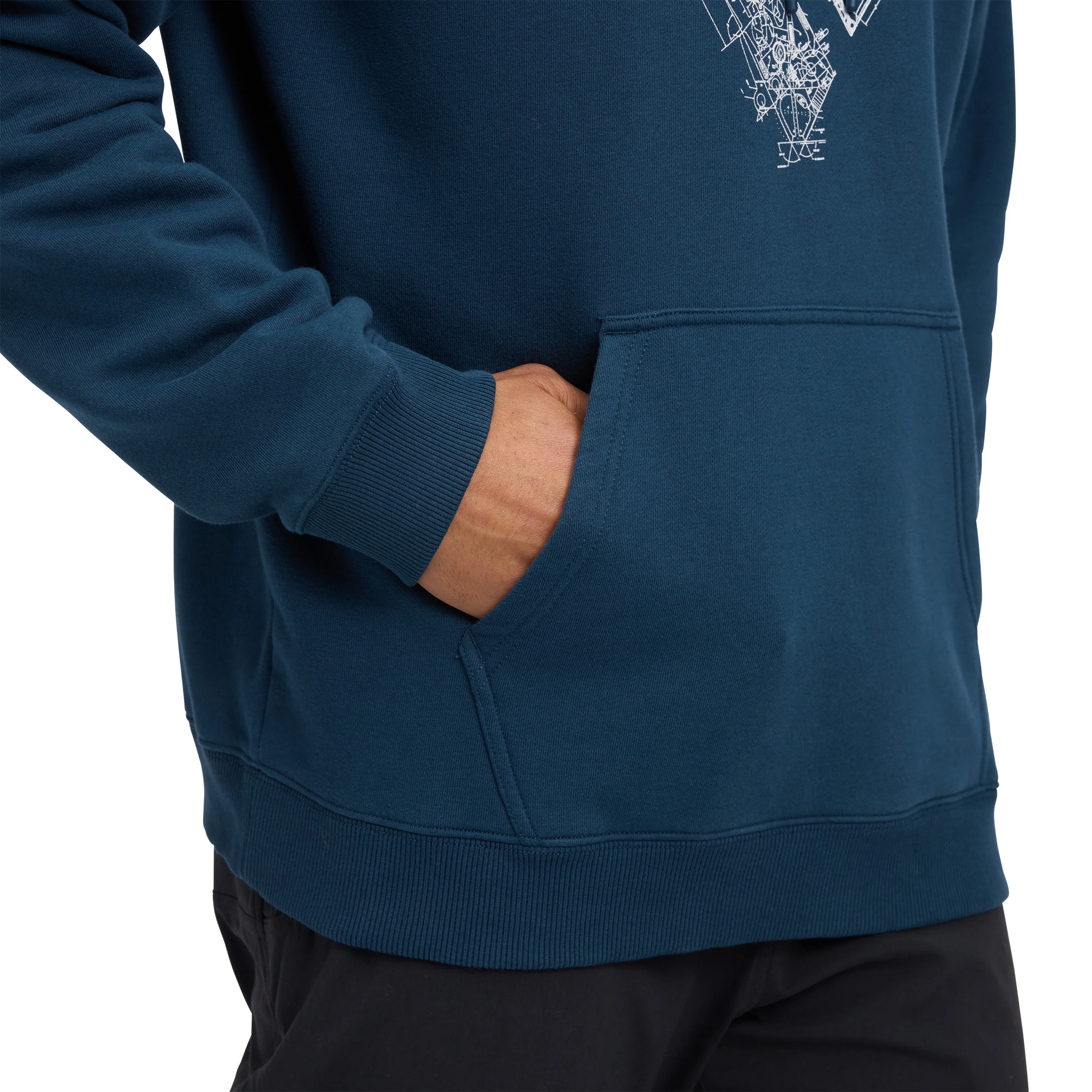 Men's Engineered Diamond Pullover Hoody - Image 23