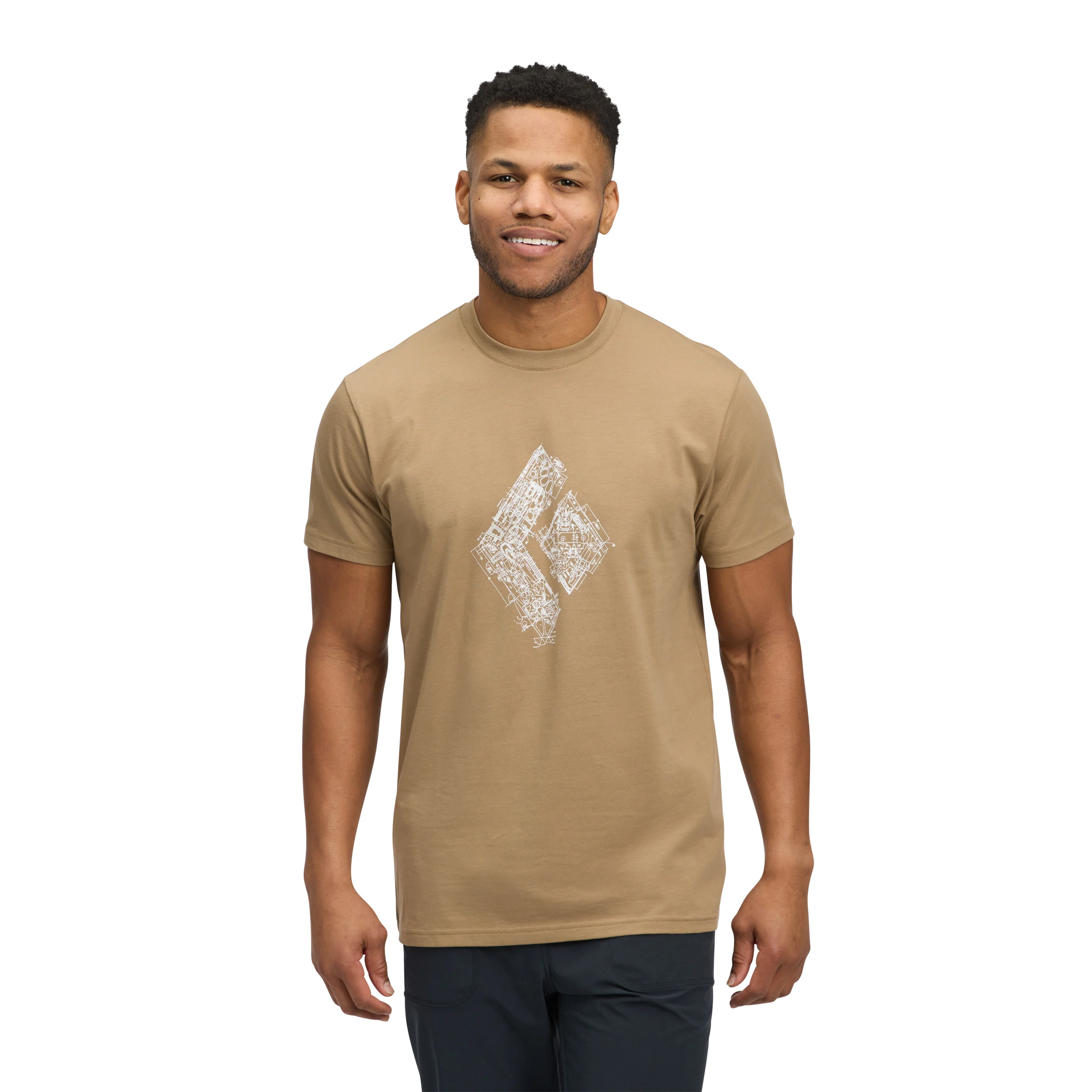 Men's Engineered Diamond Short Sleeve Tee - Image 2