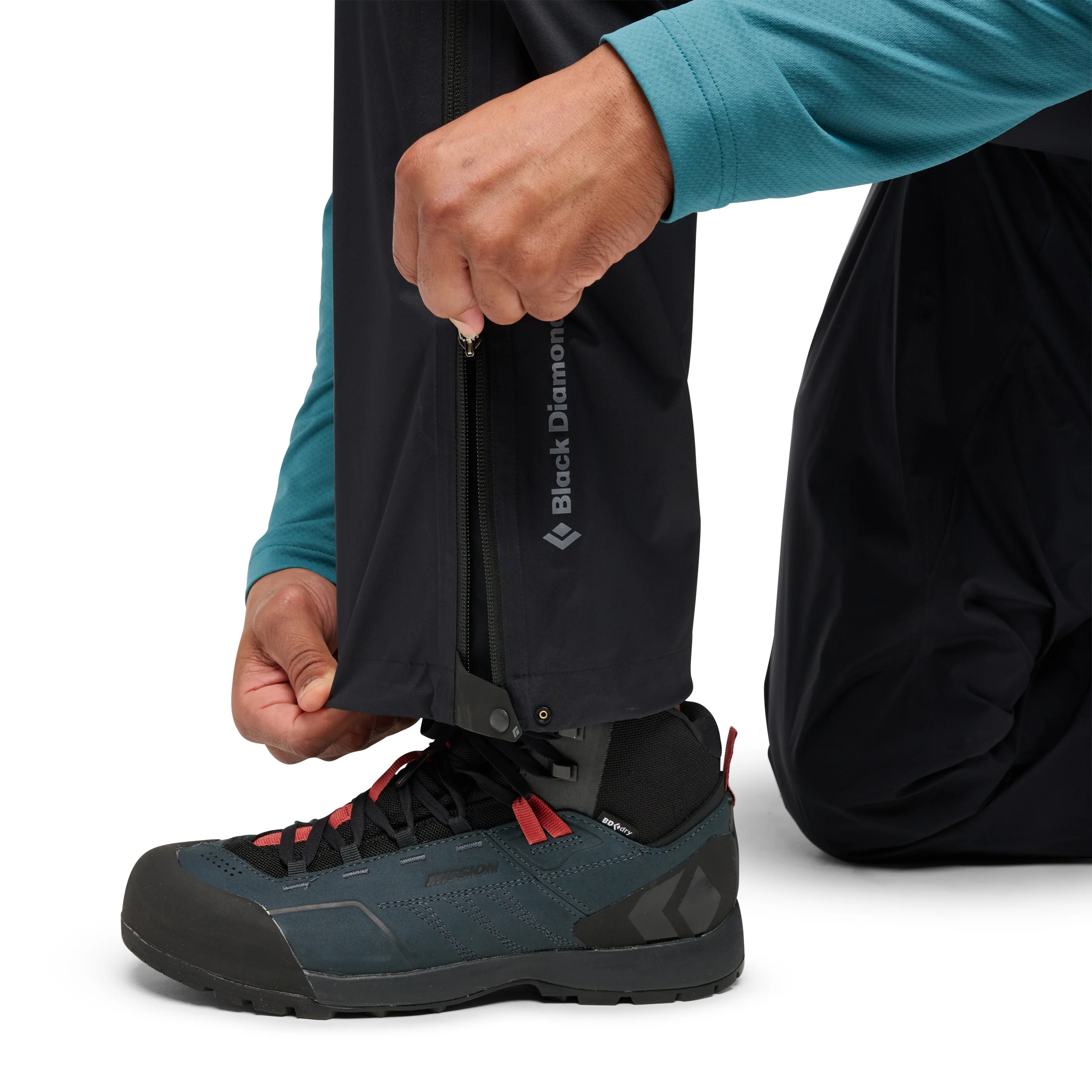 Men's Fineline Stretch Full Zip Pants - Image 4