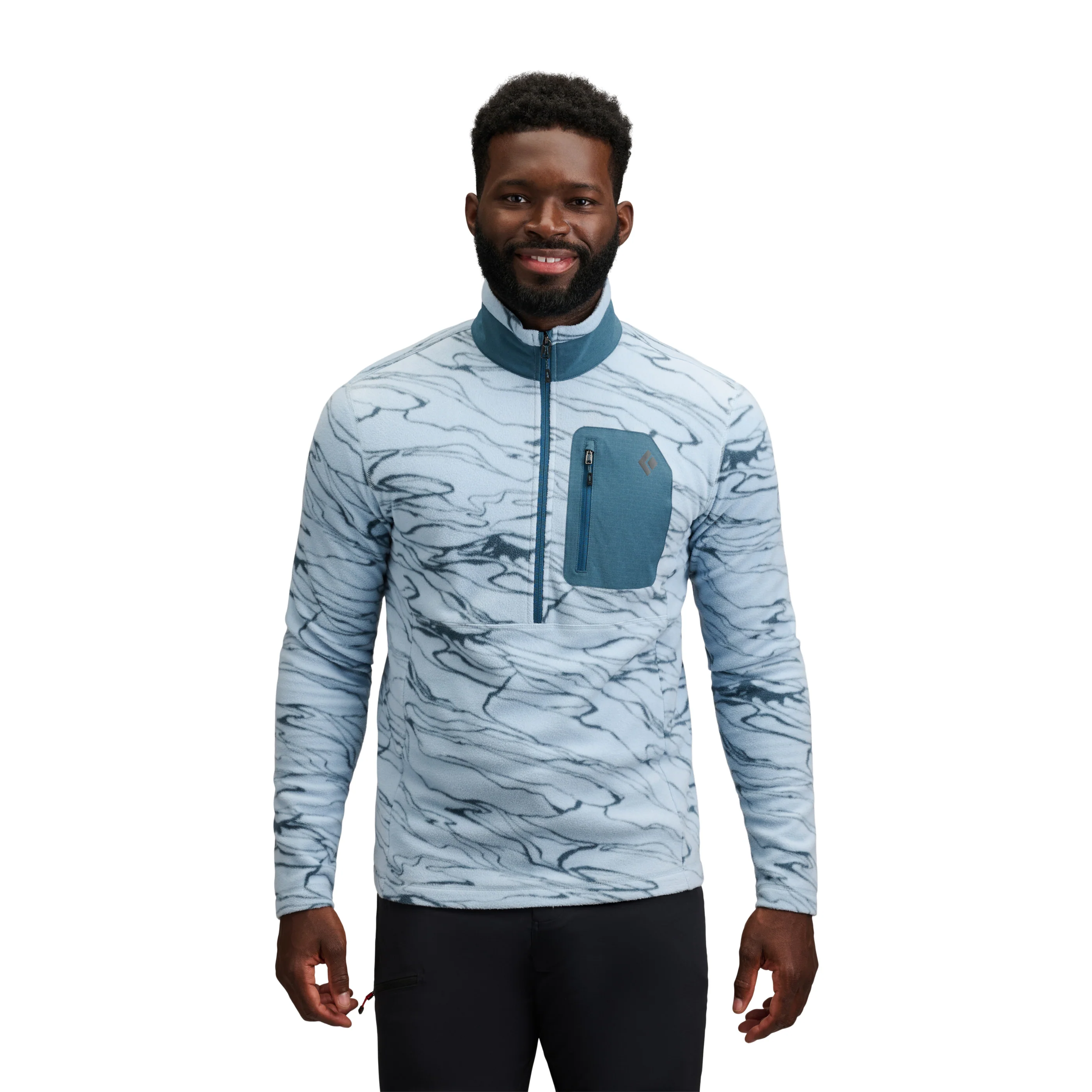 Men's Rift Half-Zip Fleece Jacket - Image 3