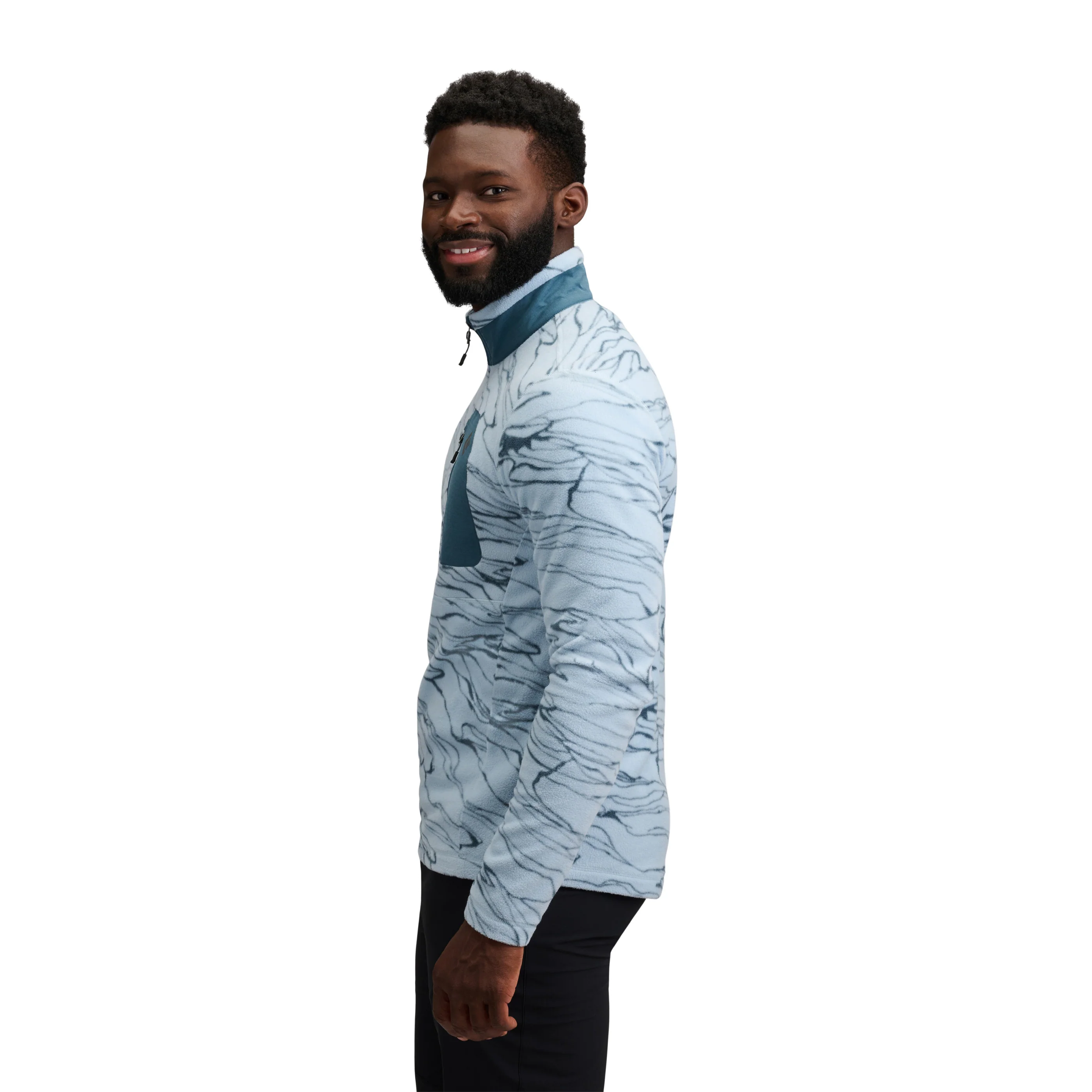 Men's Rift Half-Zip Fleece Jacket - Image 7