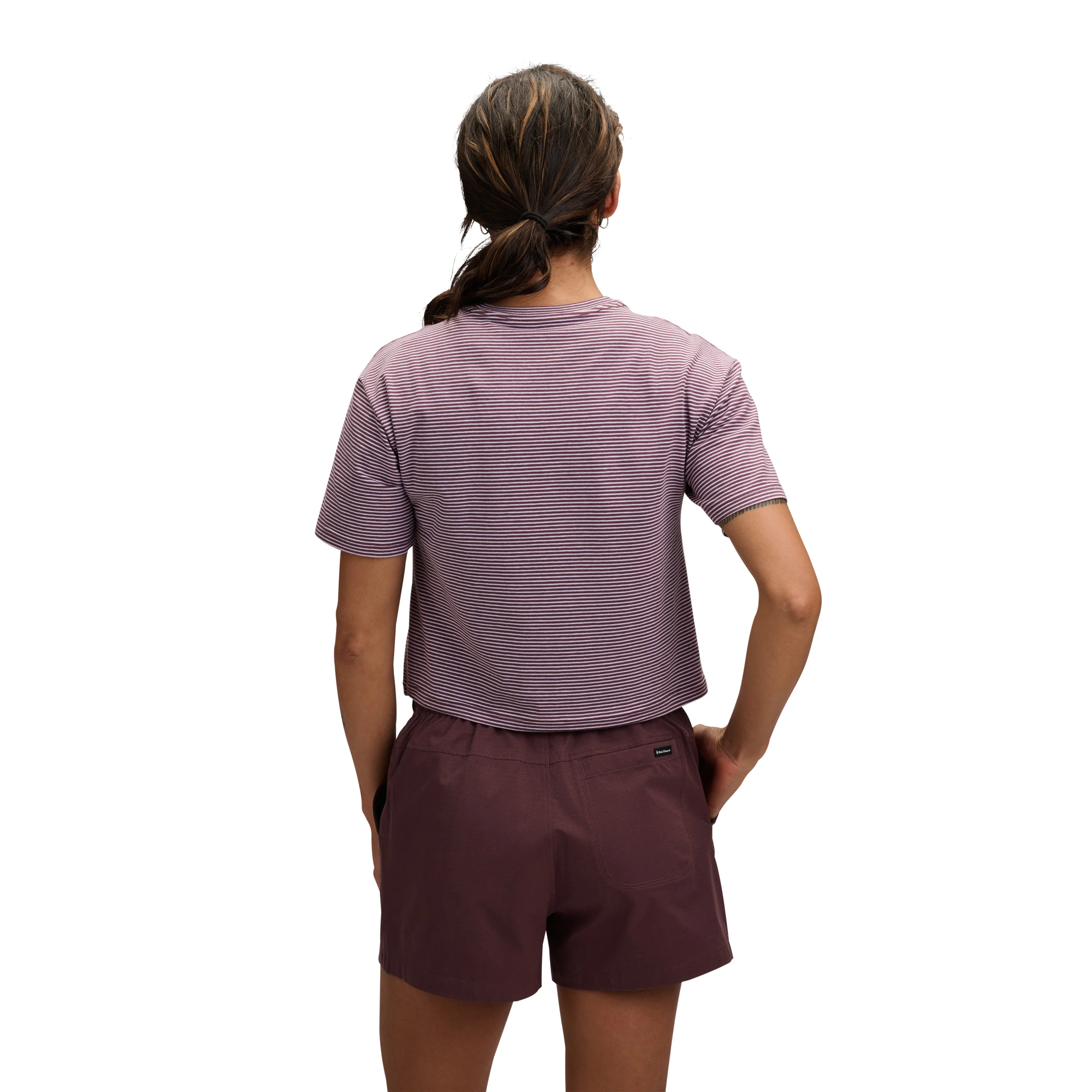 Women's BD Stripe Crop Short Sleeve Tee - Image 11