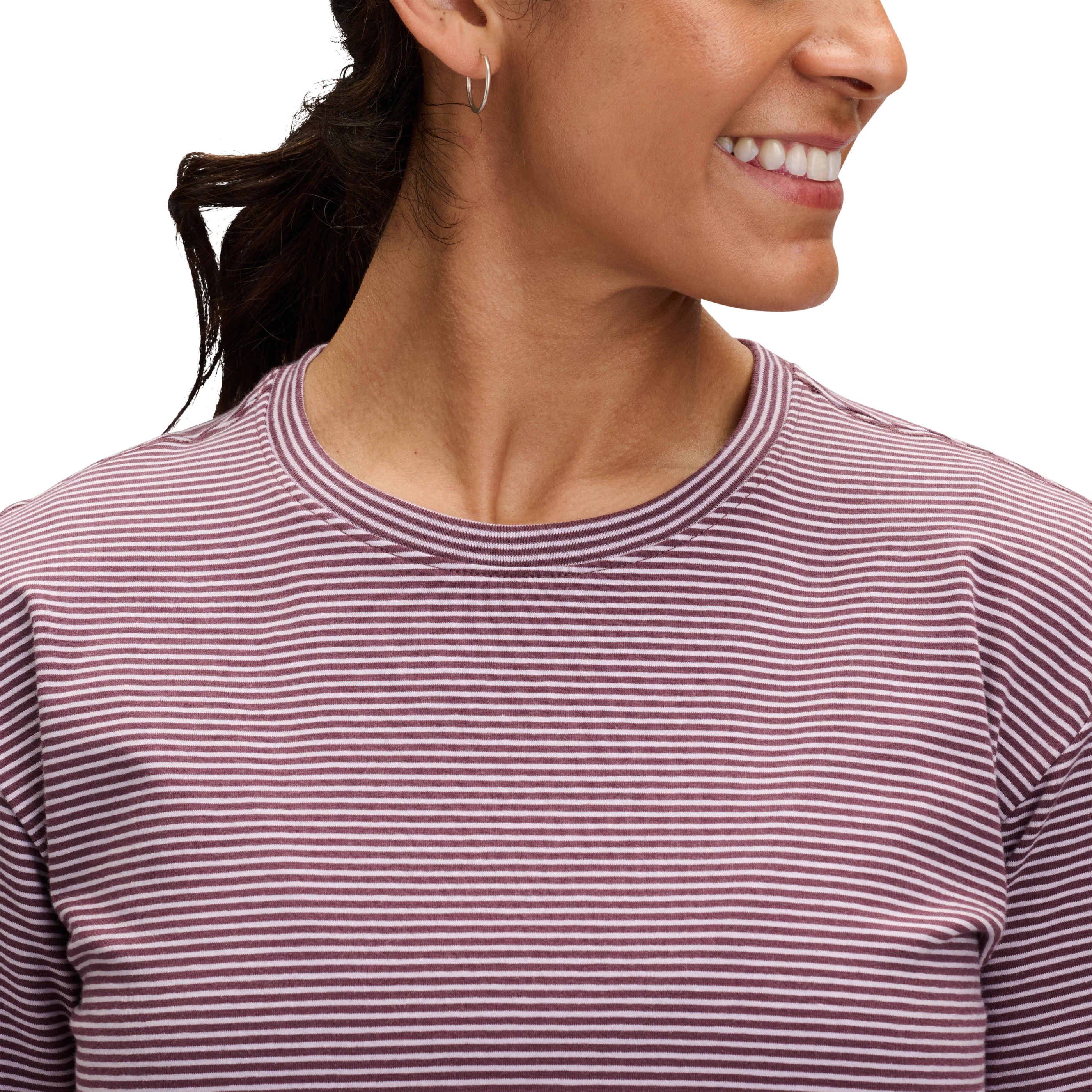 Women's BD Stripe Crop Short Sleeve Tee - Image 12
