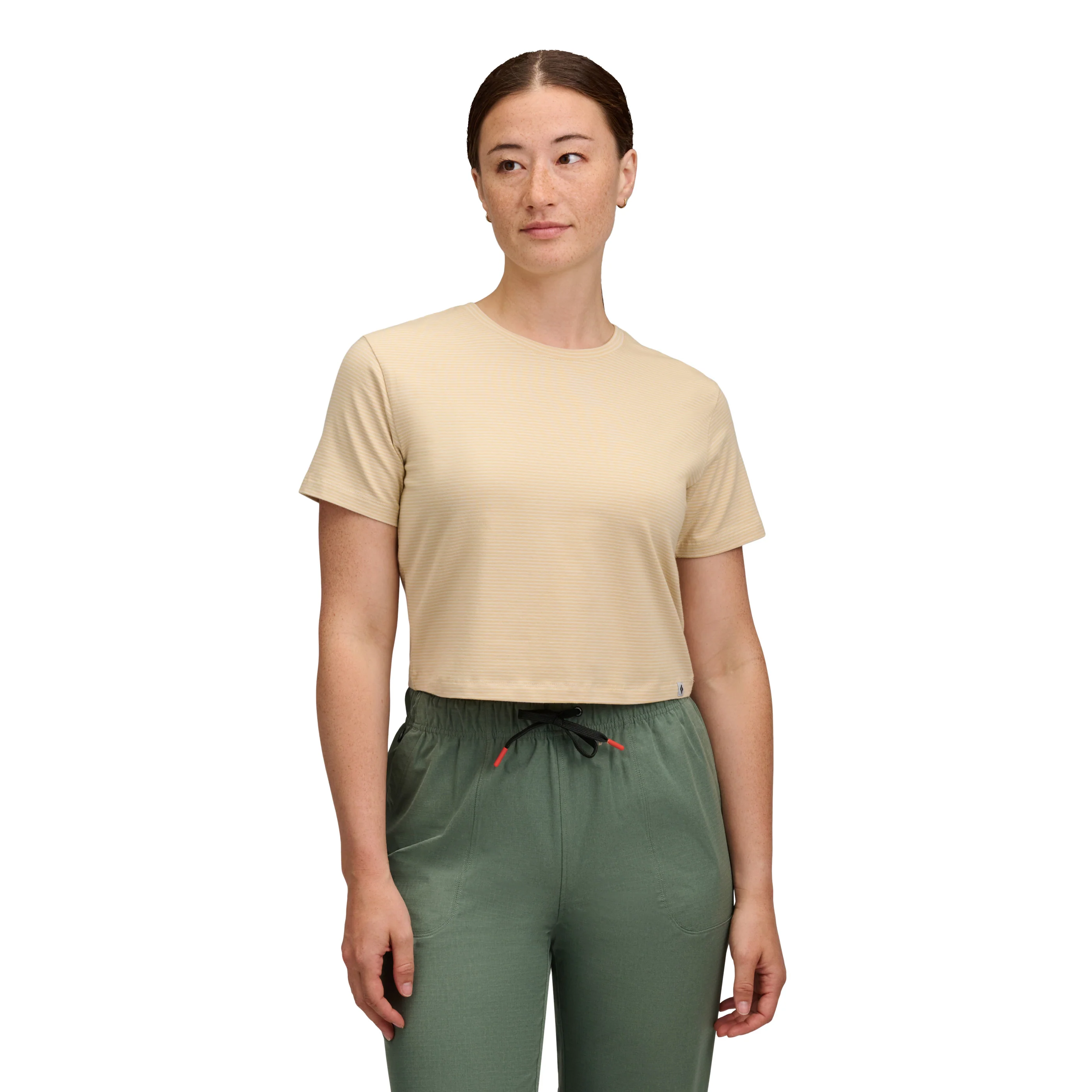 Women's BD Stripe Crop Short Sleeve Tee - Image 13