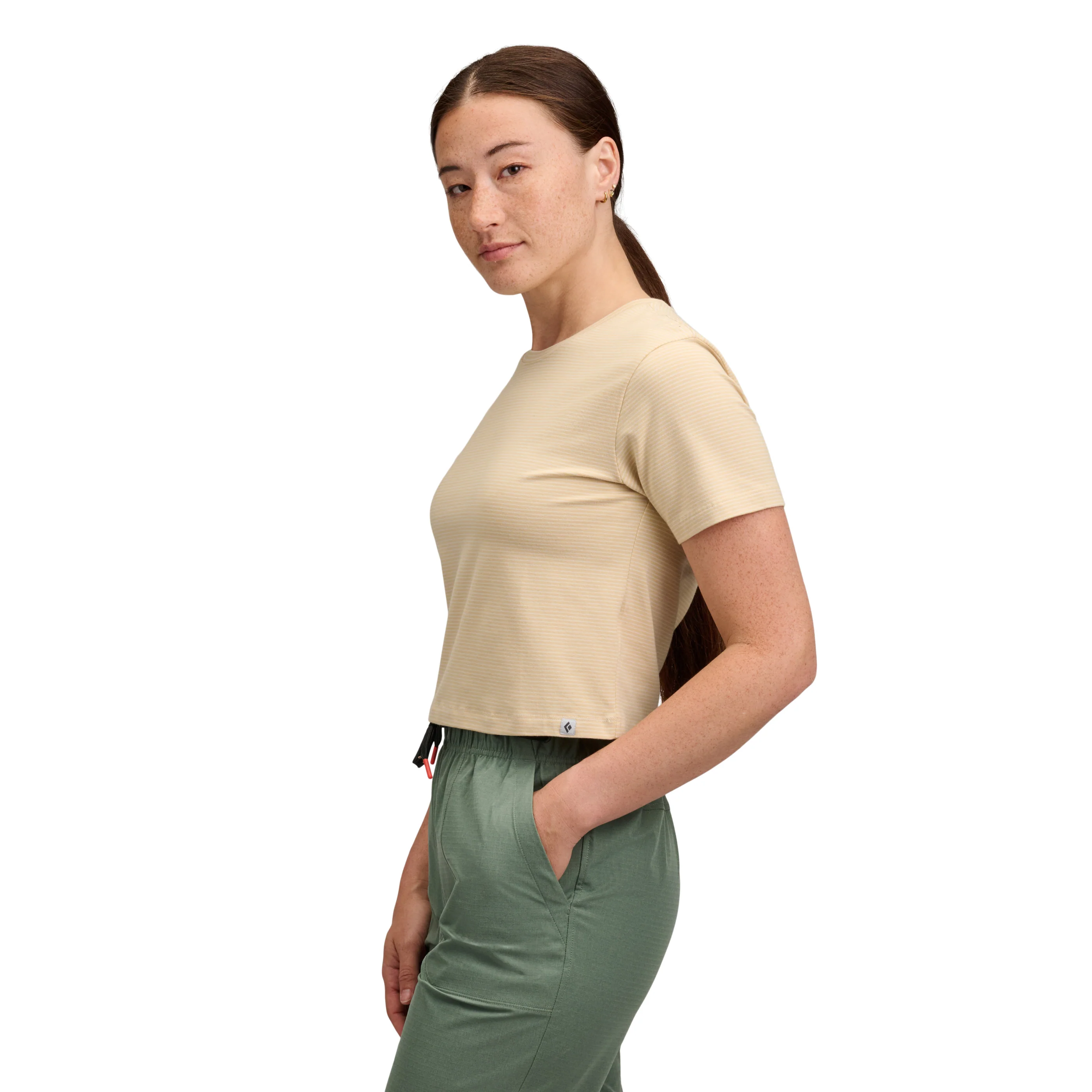 Women's BD Stripe Crop Short Sleeve Tee - Image 14