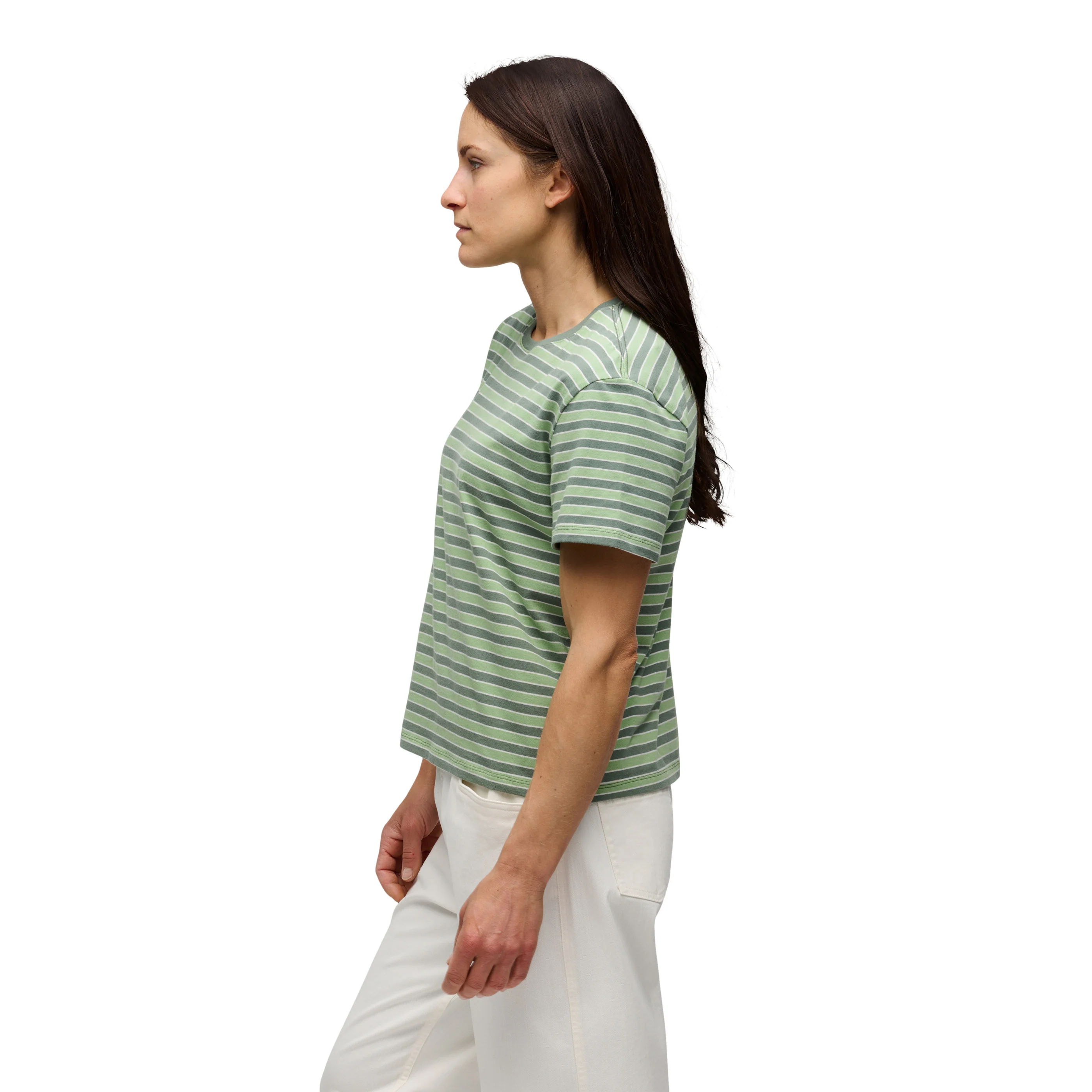 Women's BD Stripe Short Sleeve Tee Long - Image 13