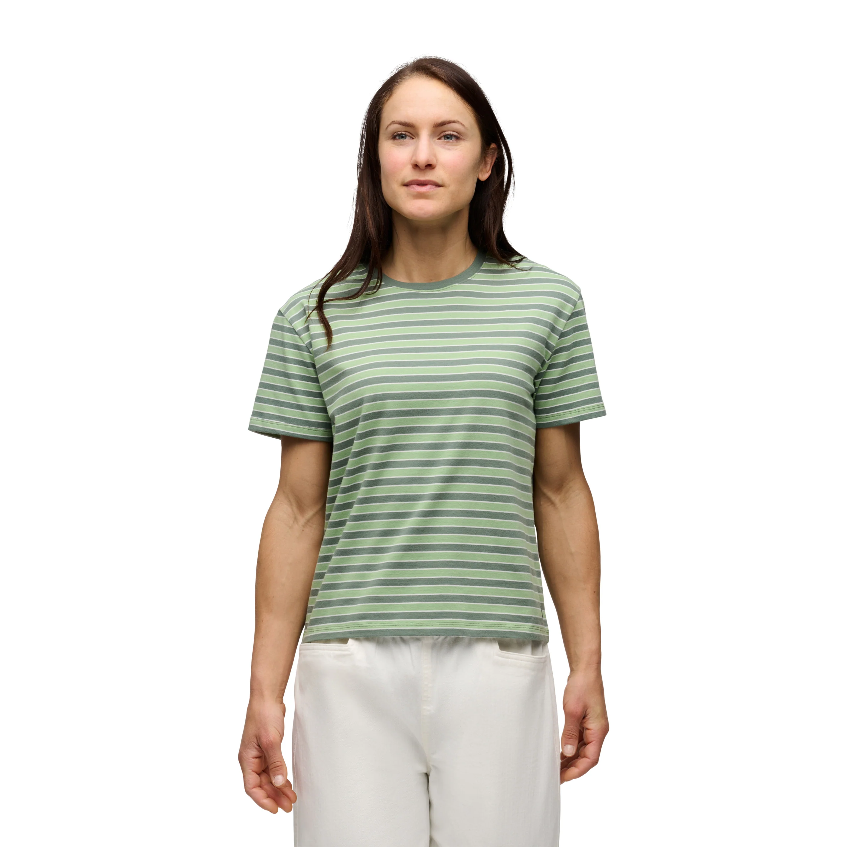 Women's BD Stripe Short Sleeve Tee Long - Image 3