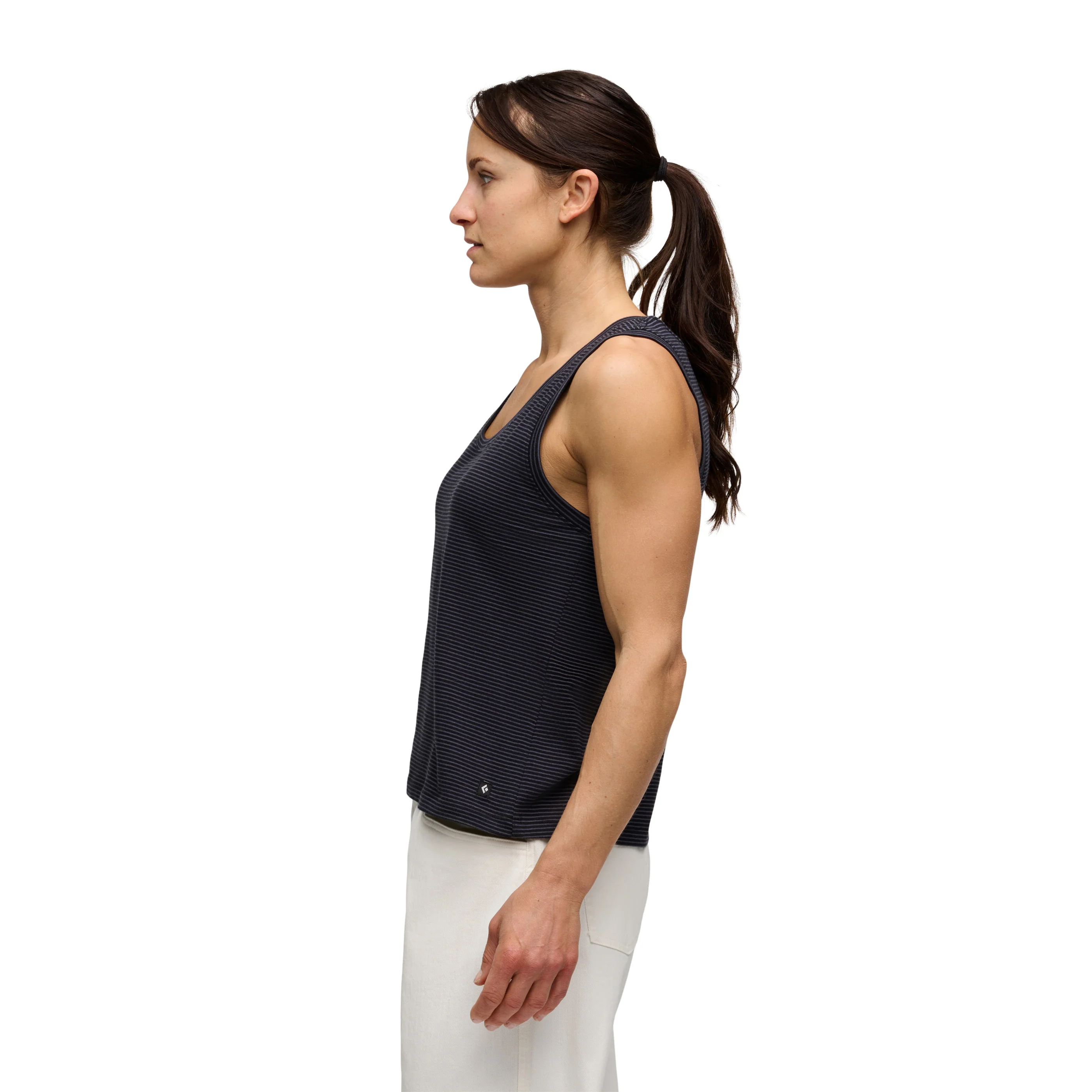 Women's BD Stripe Tank Long - Image 2