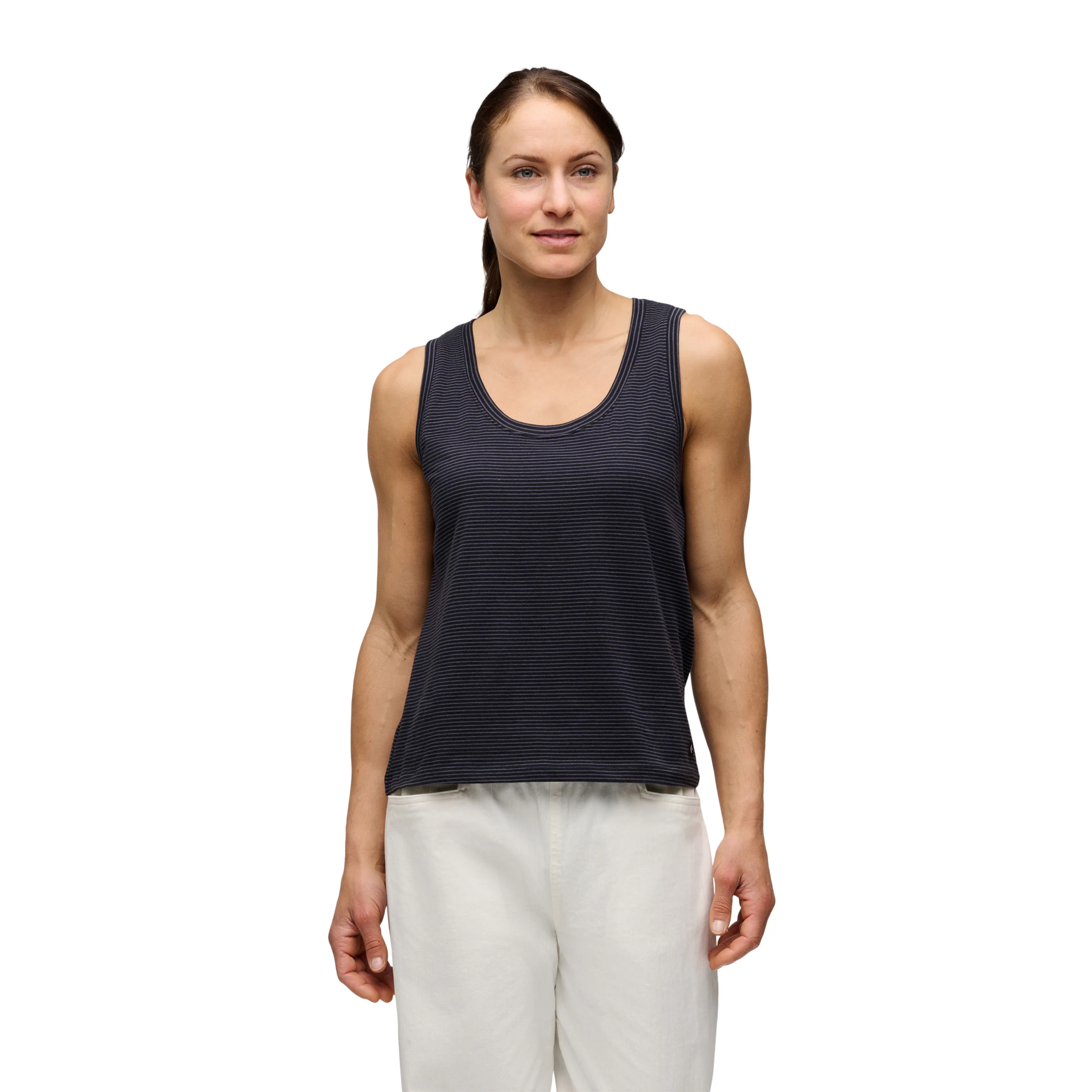 Women's BD Stripe Tank Long - Image 3