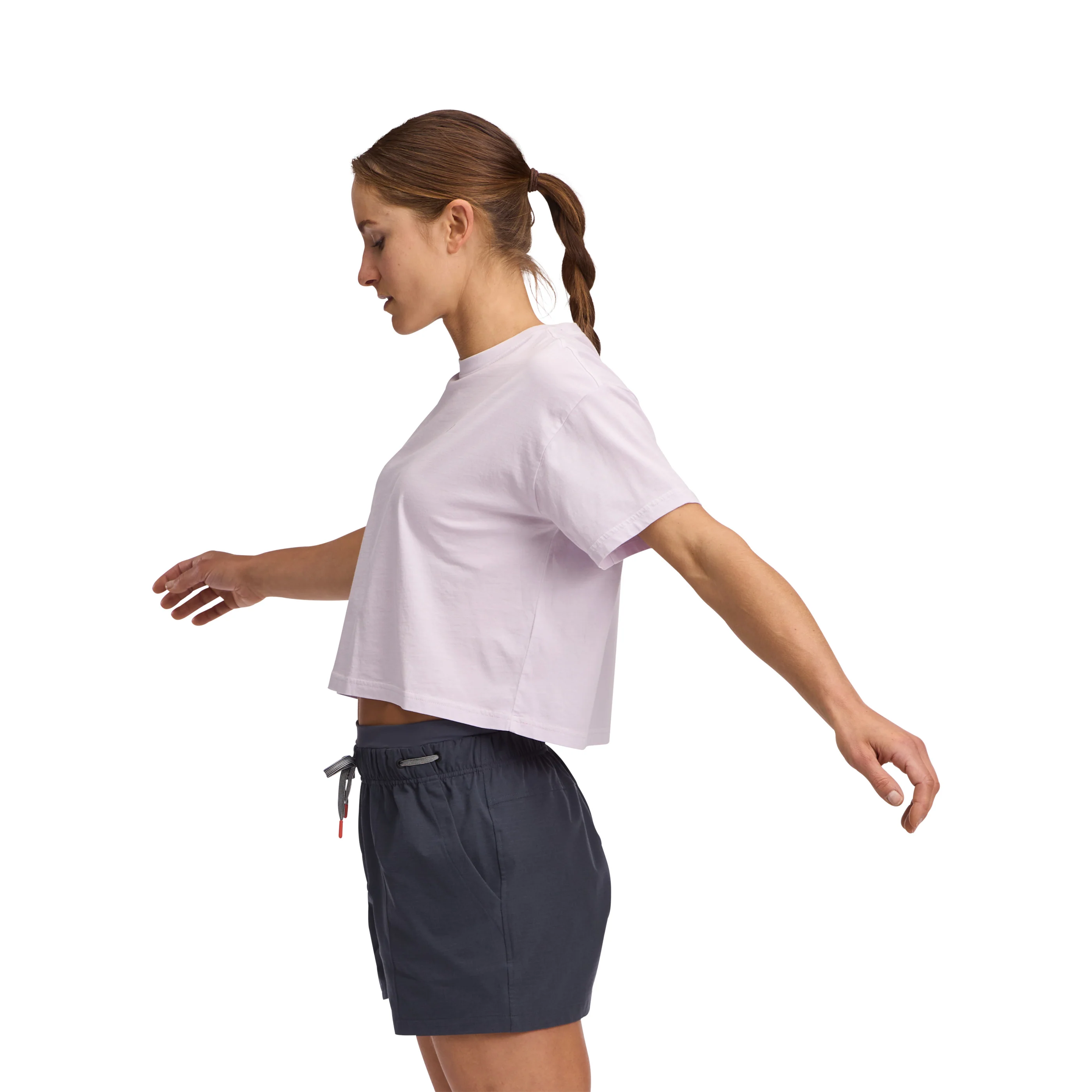 Women's Diamond Crop Short Sleeve Tee - Image 10