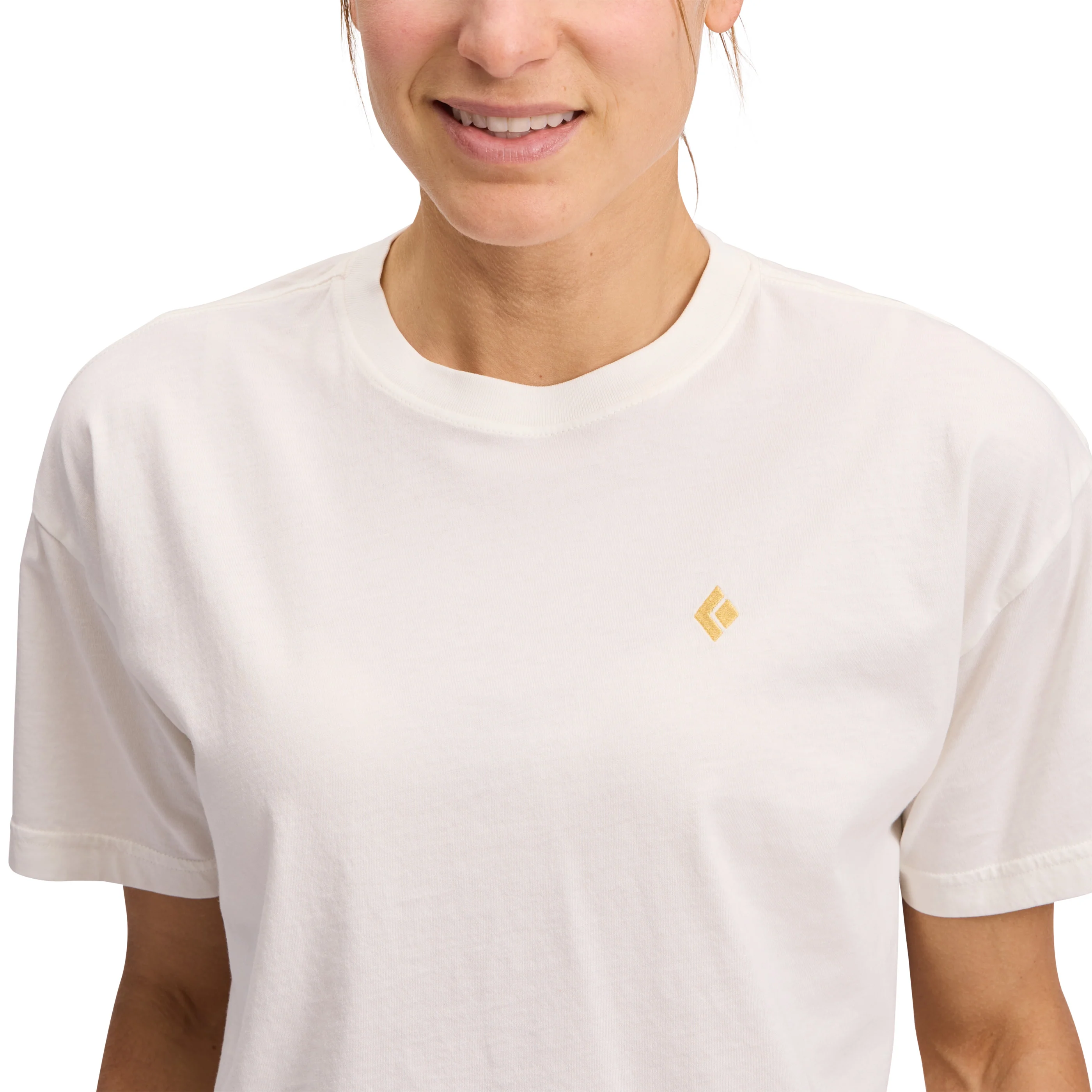 Women's Diamond Crop Short Sleeve Tee - Image 11