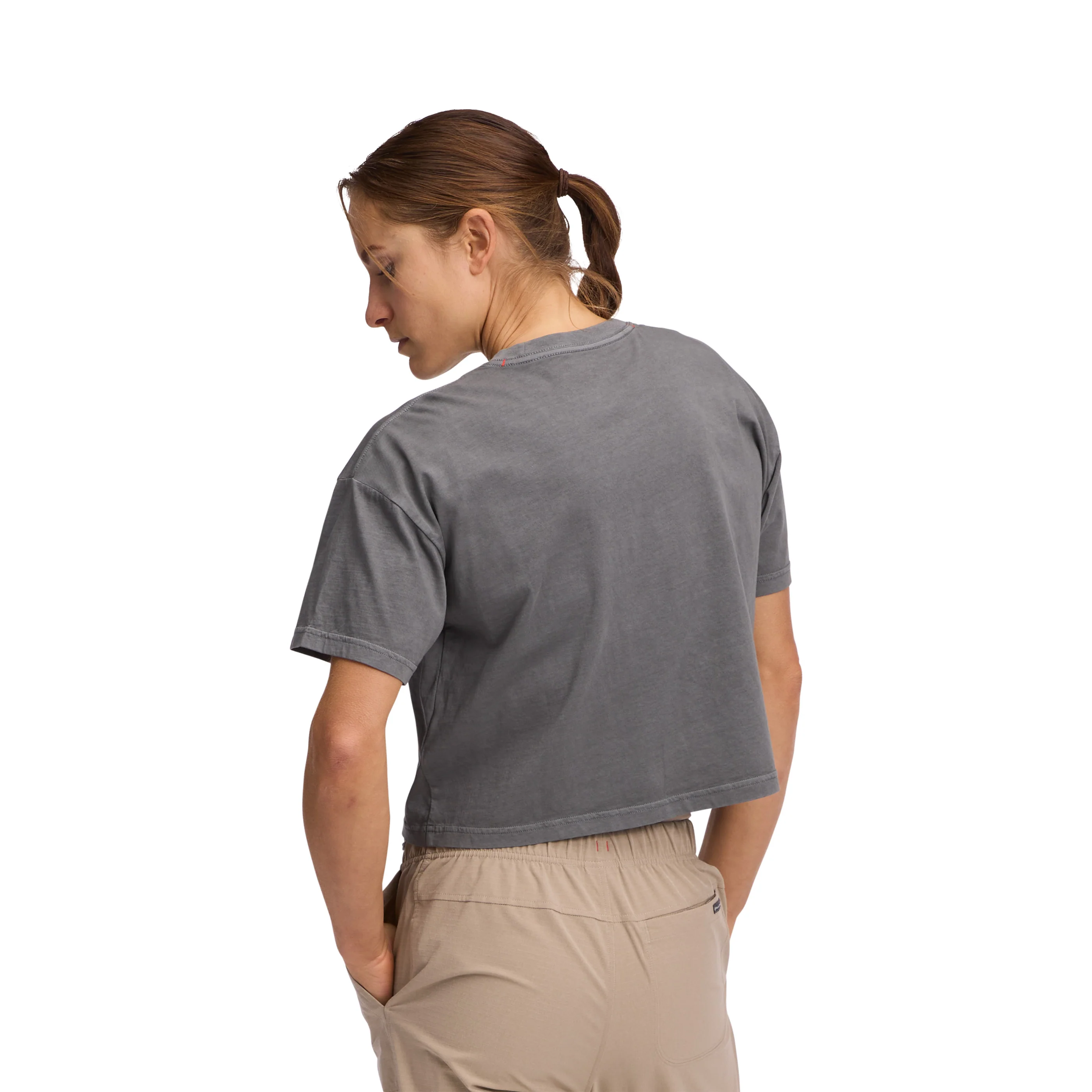 Women's Diamond Crop Short Sleeve Tee - Image 6