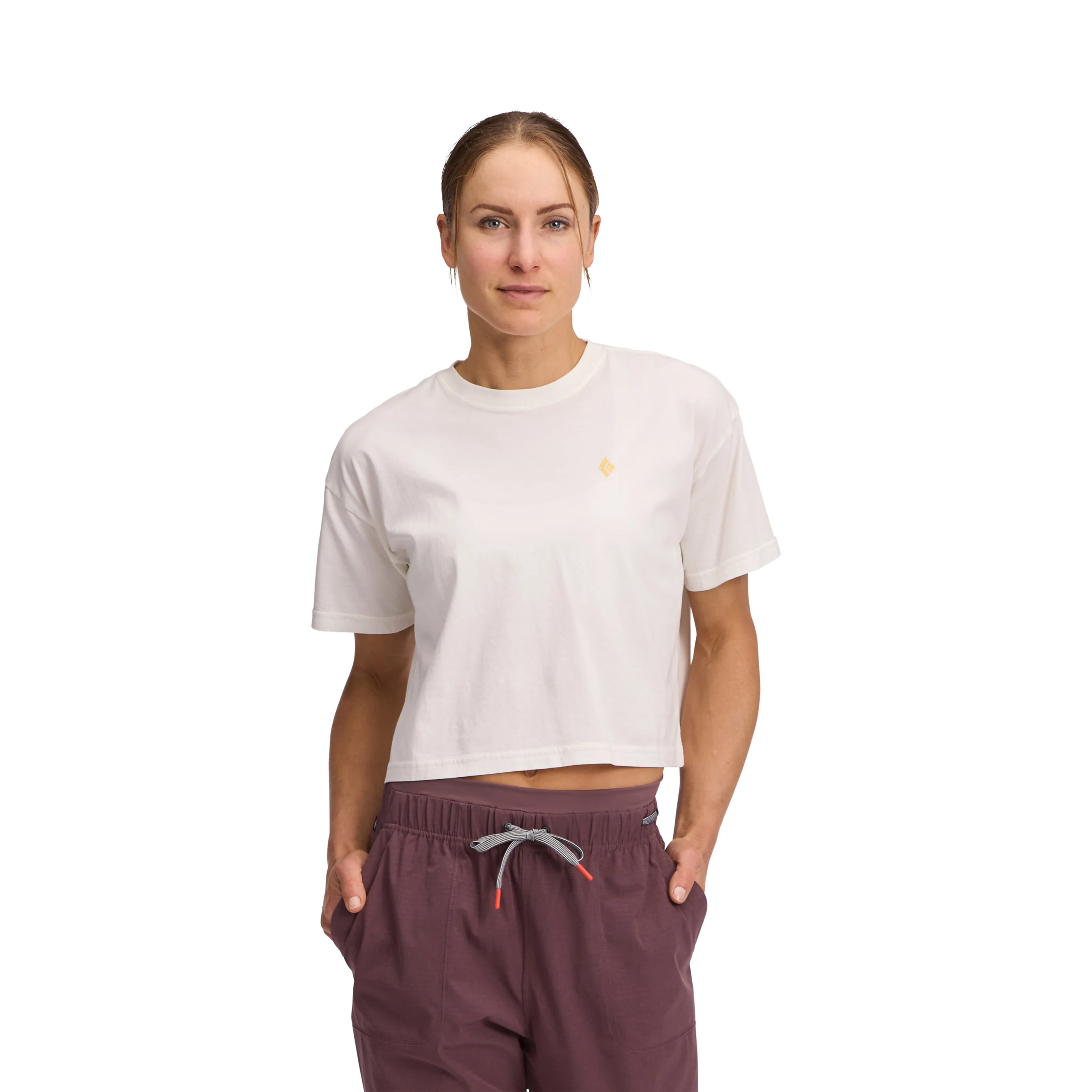 Women's Diamond Crop Short Sleeve Tee - Image 7