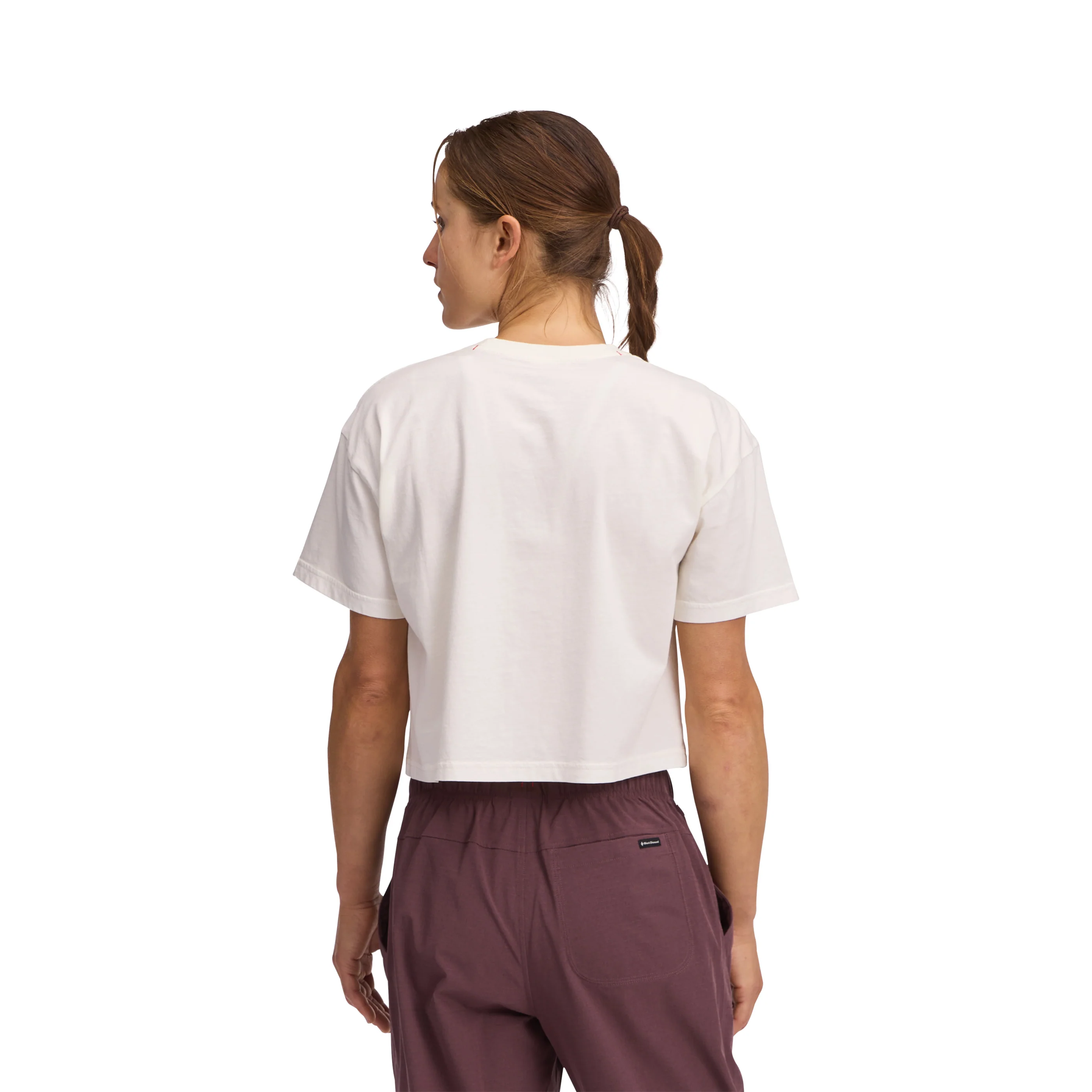 Women's Diamond Crop Short Sleeve Tee - Image 8