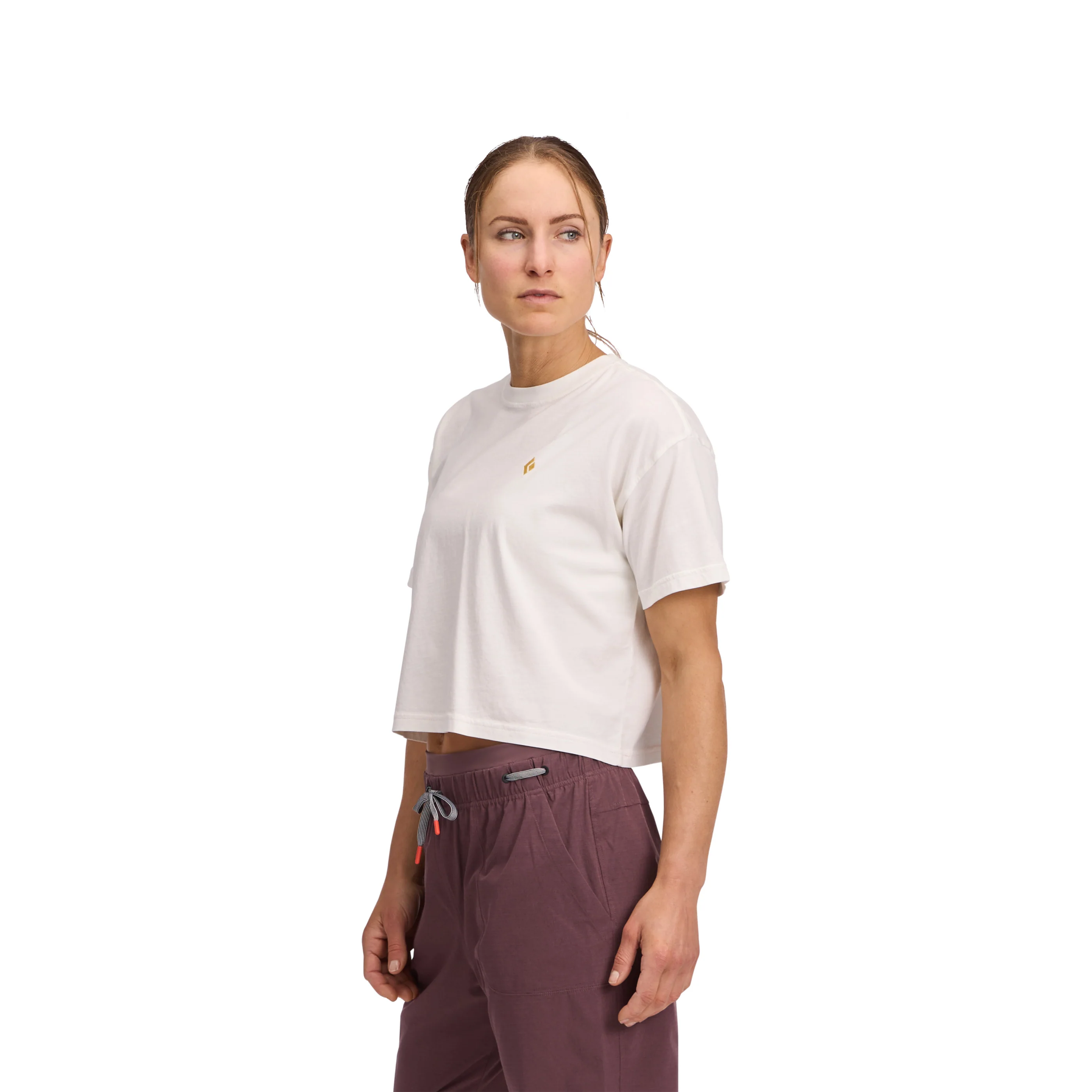 Women's Diamond Crop Short Sleeve Tee - Image 9