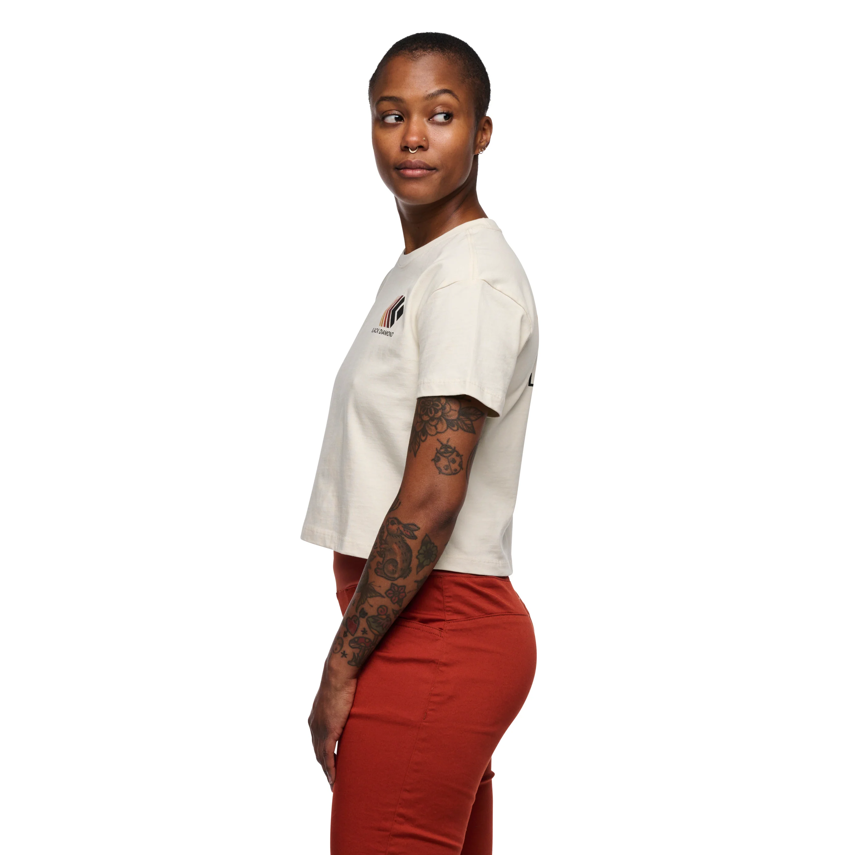 Women's Faded Crop Short Sleeve Tee - Image 12