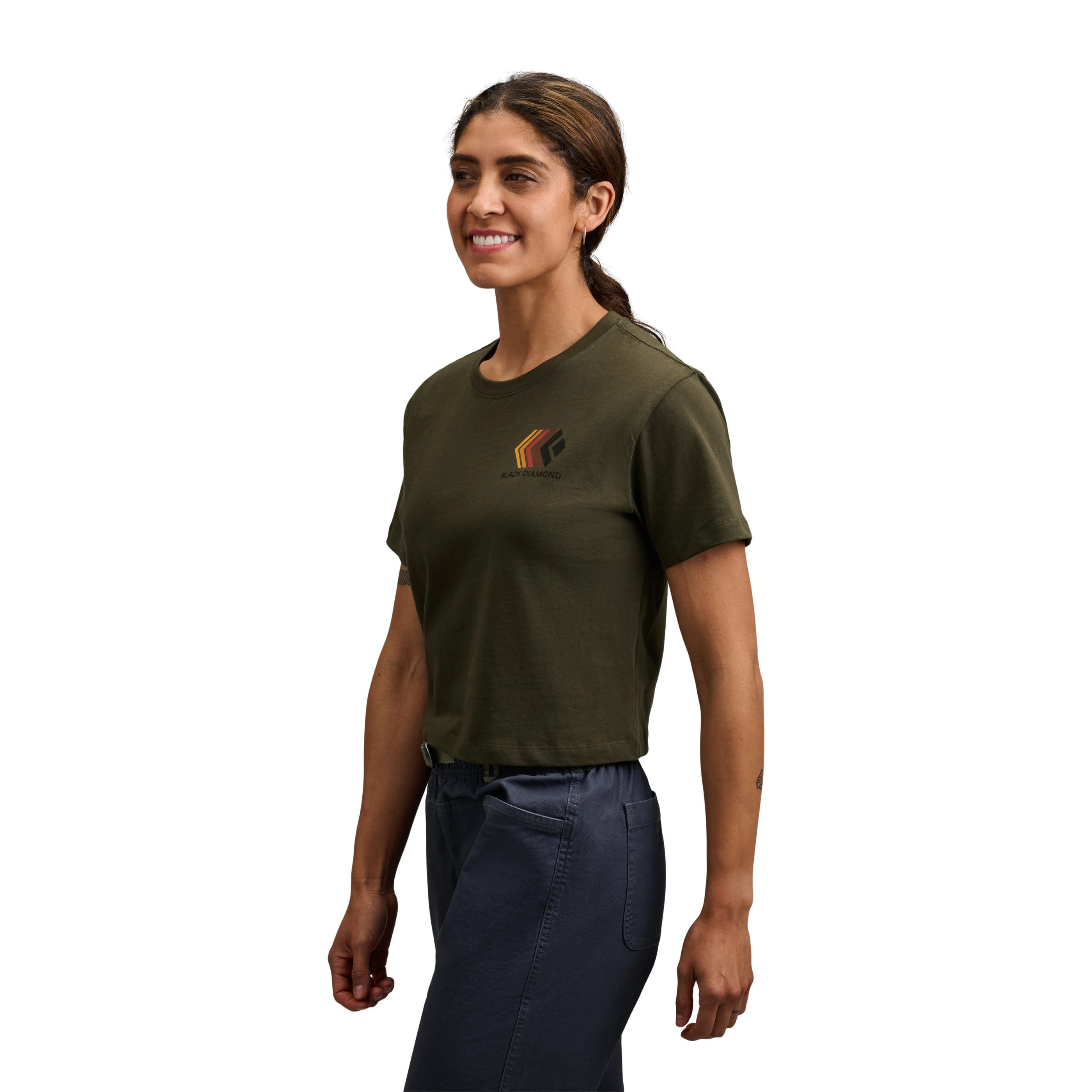 Women's Faded Crop Short Sleeve Tee - Image 14