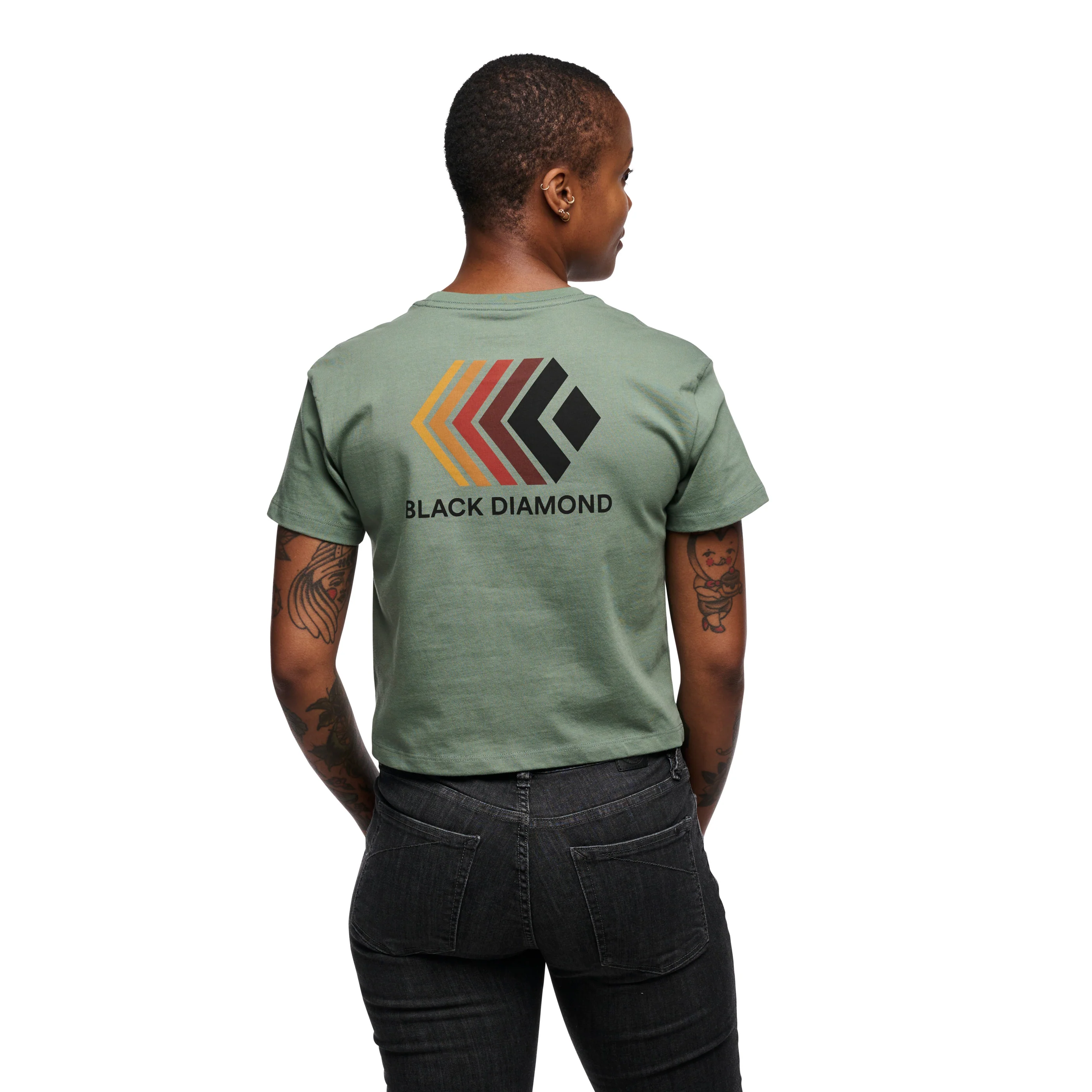 Women's Faded Crop Short Sleeve Tee - Image 19