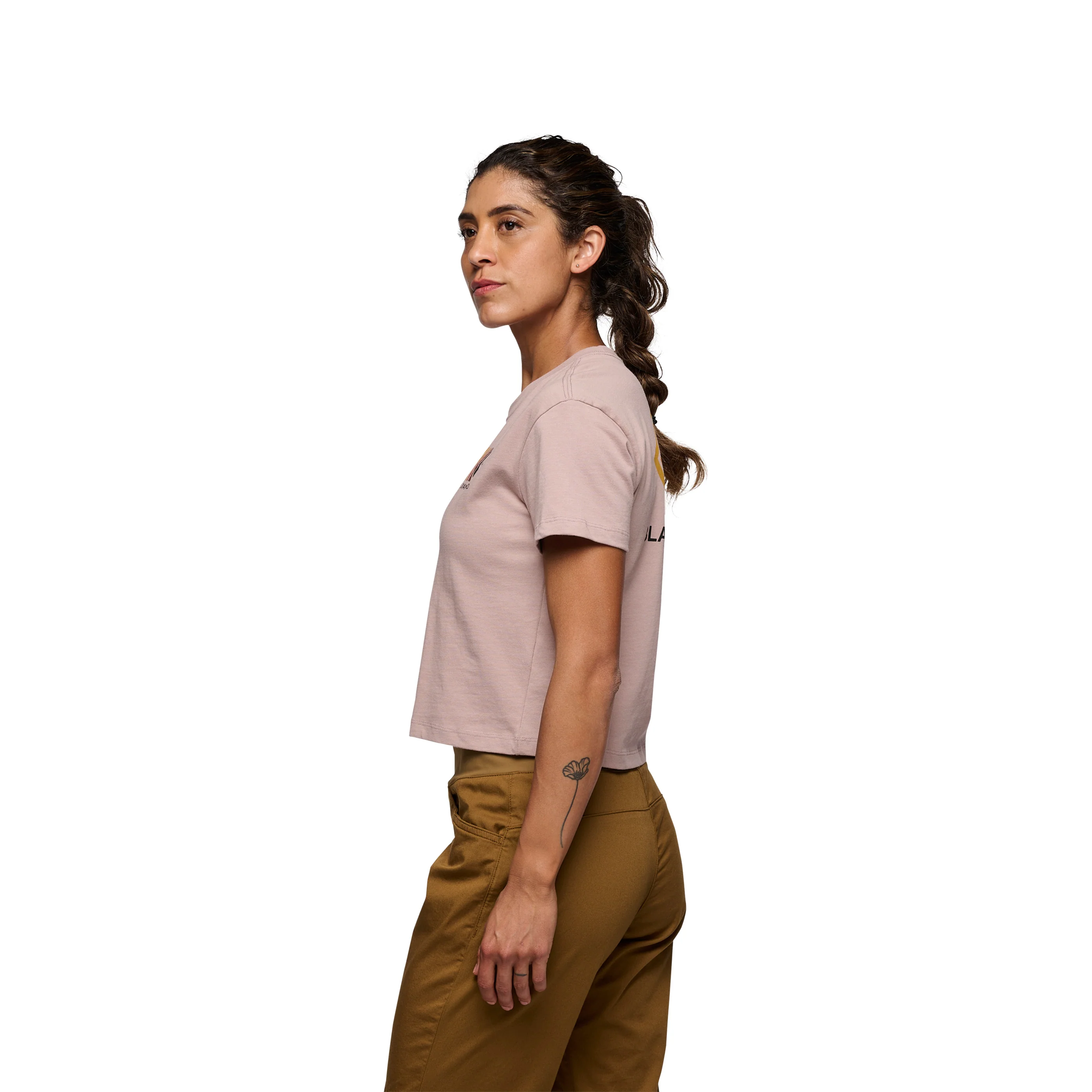 Women's Faded Crop Short Sleeve Tee - Image 21