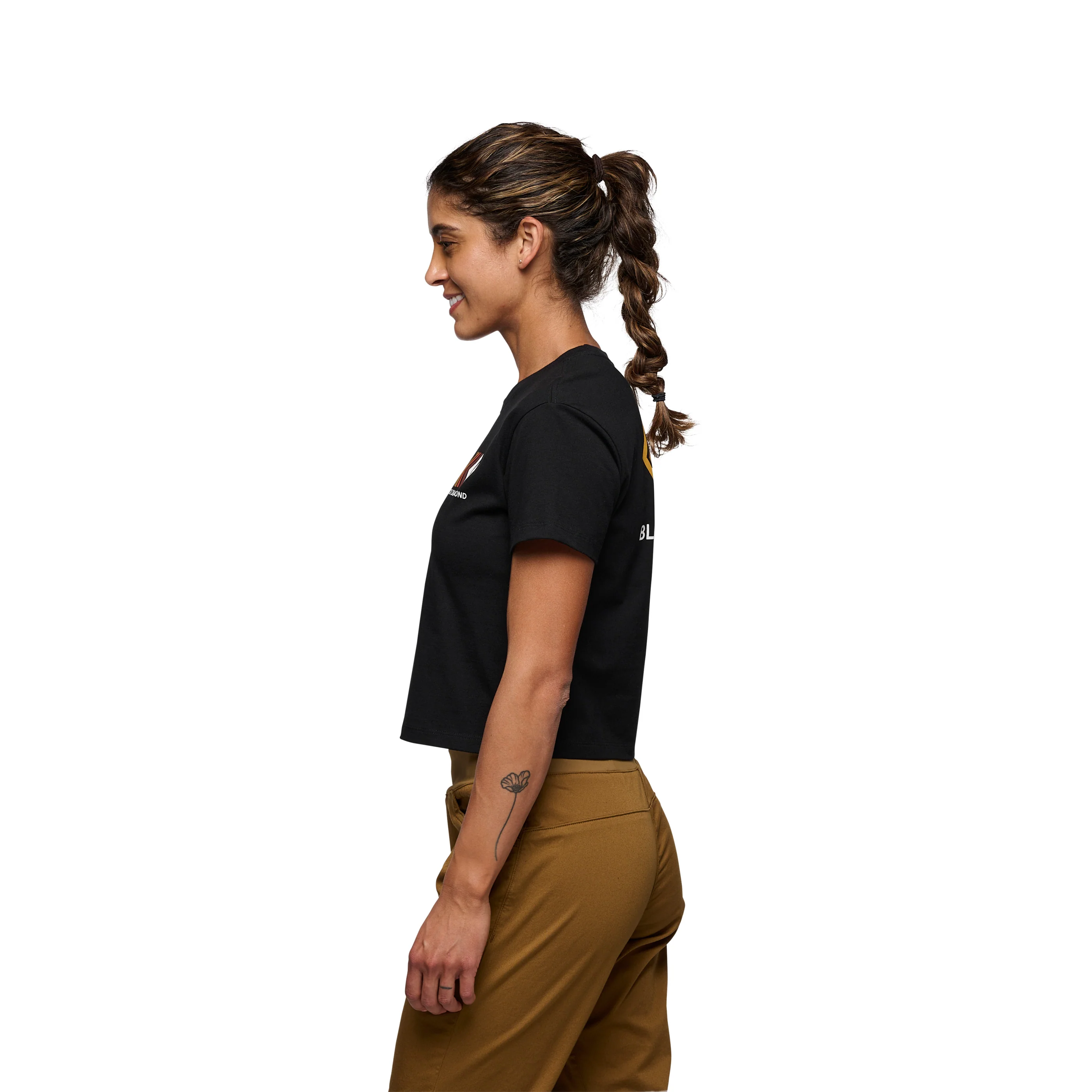Women's Faded Crop Short Sleeve Tee - Image 5