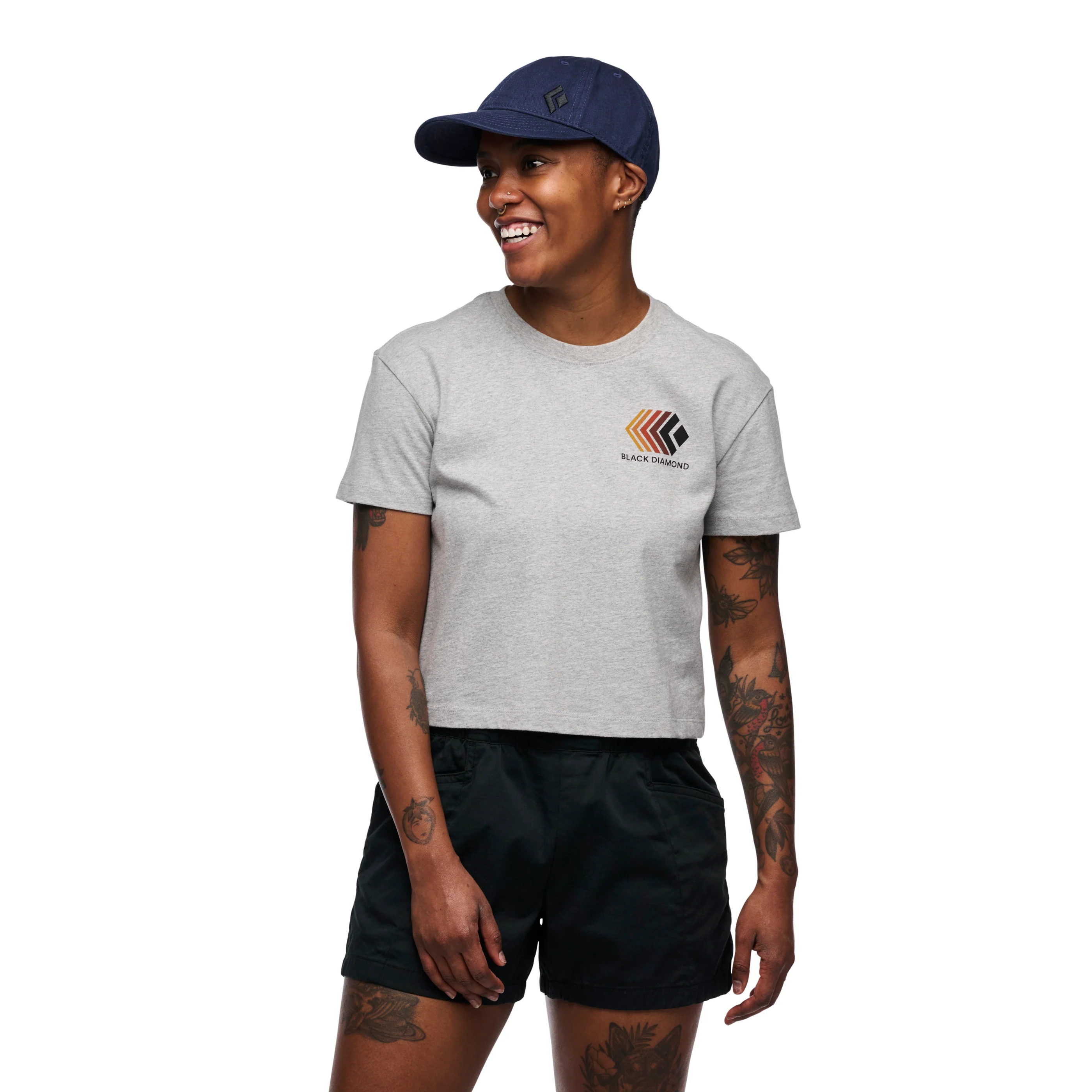 Women's Faded Crop Short Sleeve Tee - Image 7
