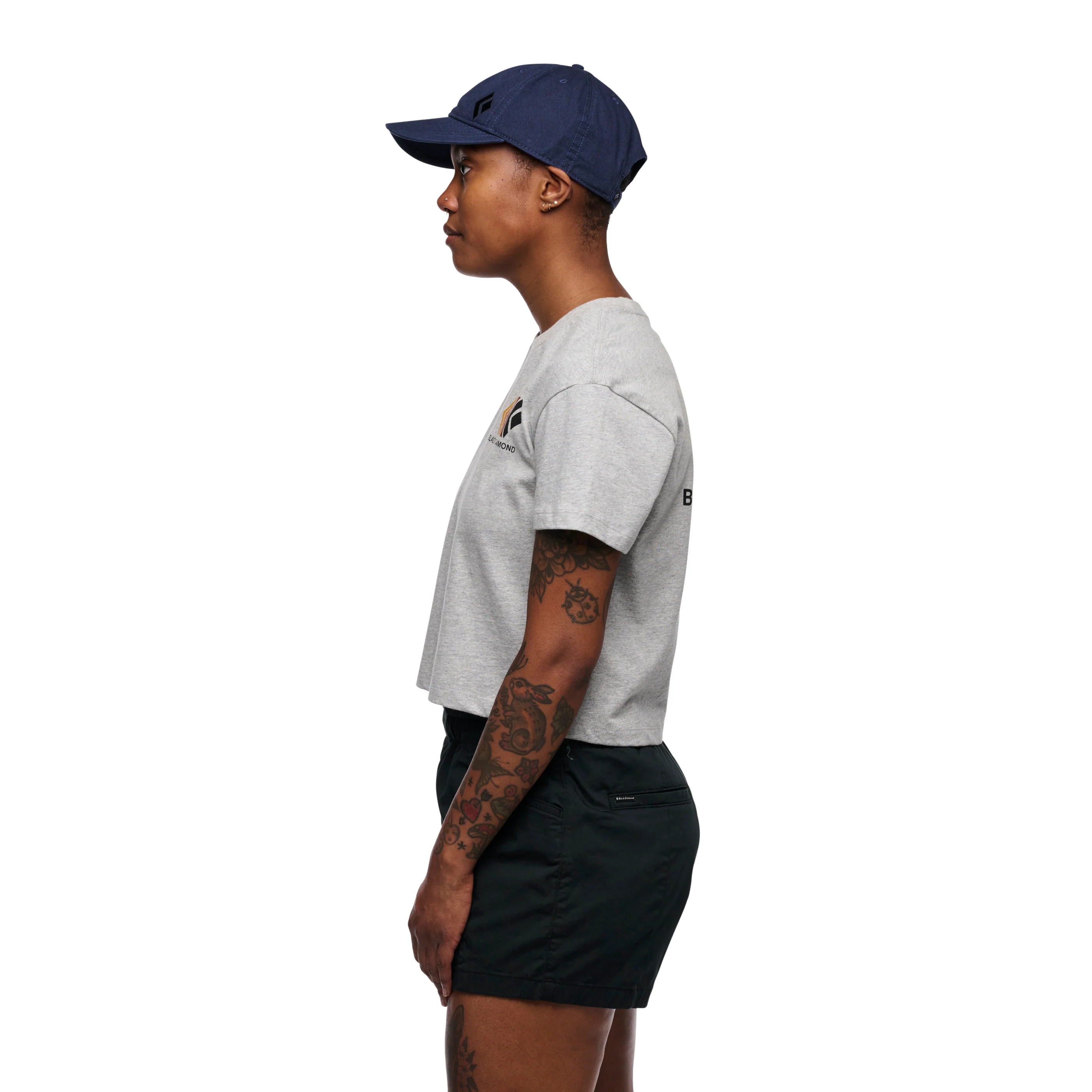 Women's Faded Crop Short Sleeve Tee - Image 8