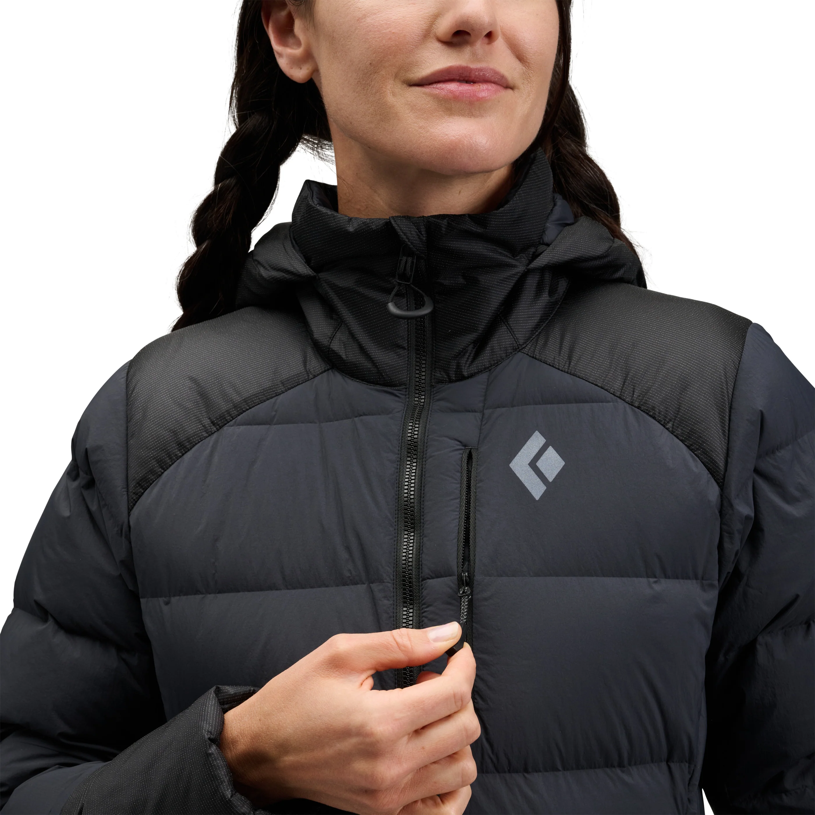 Women's Mission Down 3000 m Hoody - Image 7